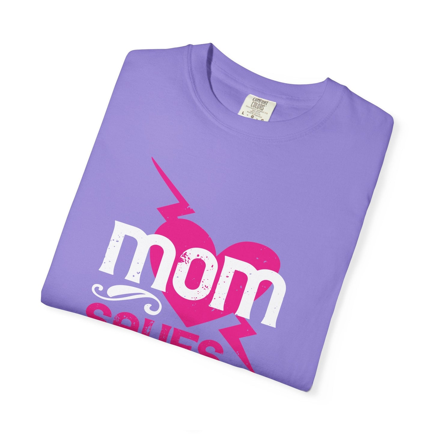 Mom T-shirt Mother Day Mama Tee Unisex Comfort Colors Garment-Dyed Cotton h80