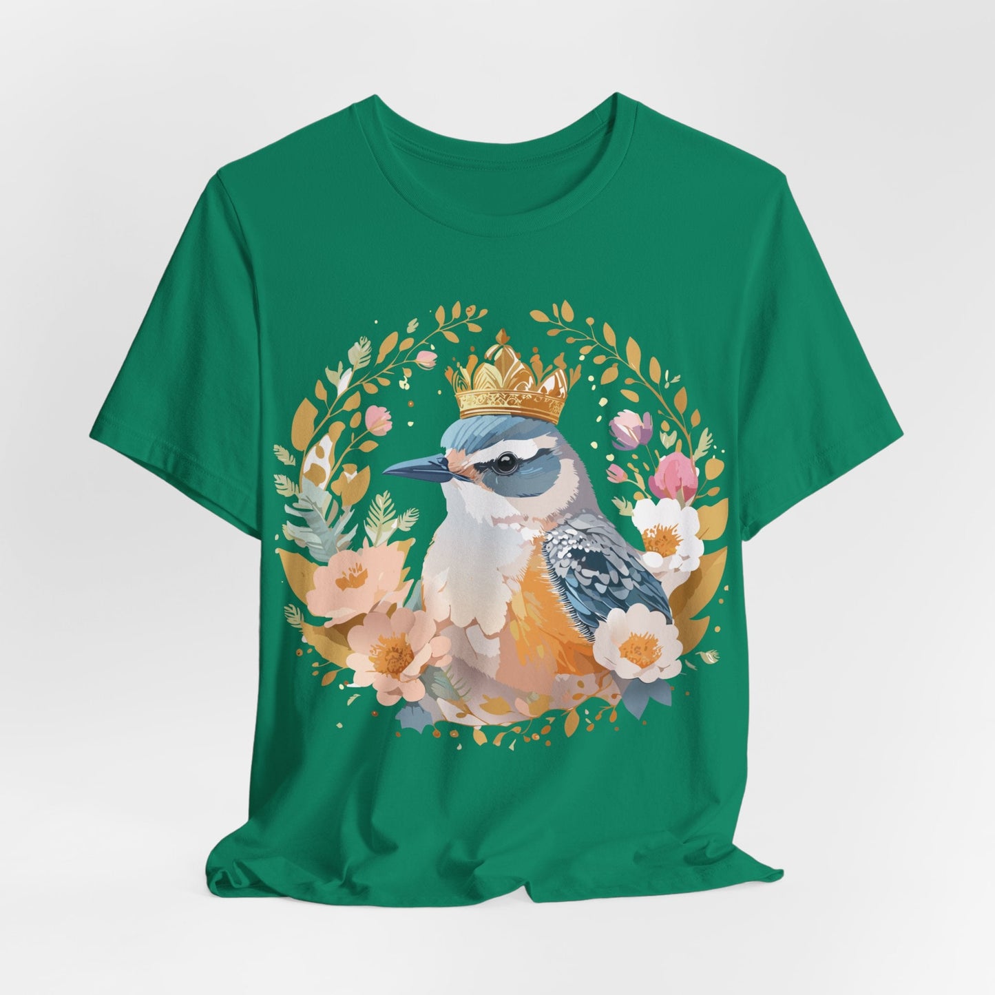 Adelpha Medallion Graphic Tee Unisex Short Sleeve Vintage Inspired Art Design Apparel