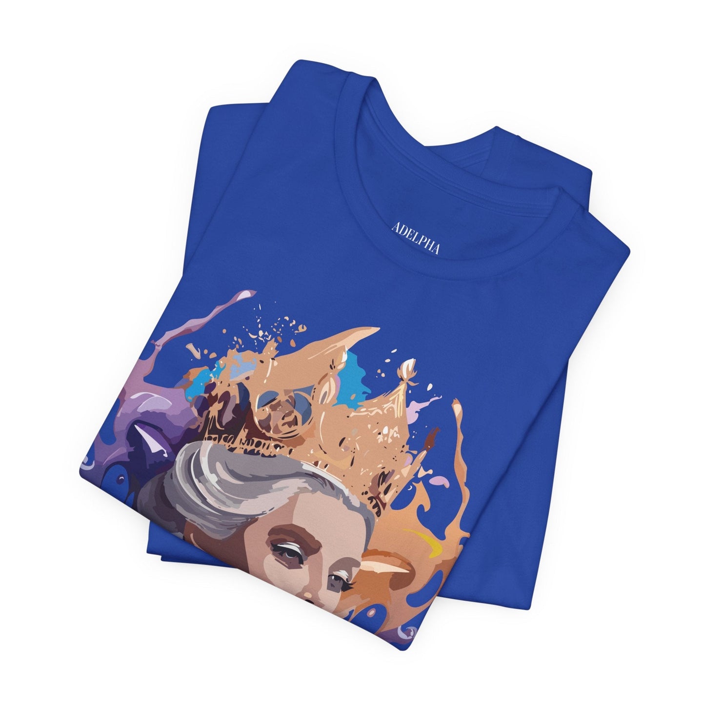 Queen Graphic T Shirt Adelpha Unisex Jersey Short Sleeve Art Design Tee Vintage Inspired Artwork