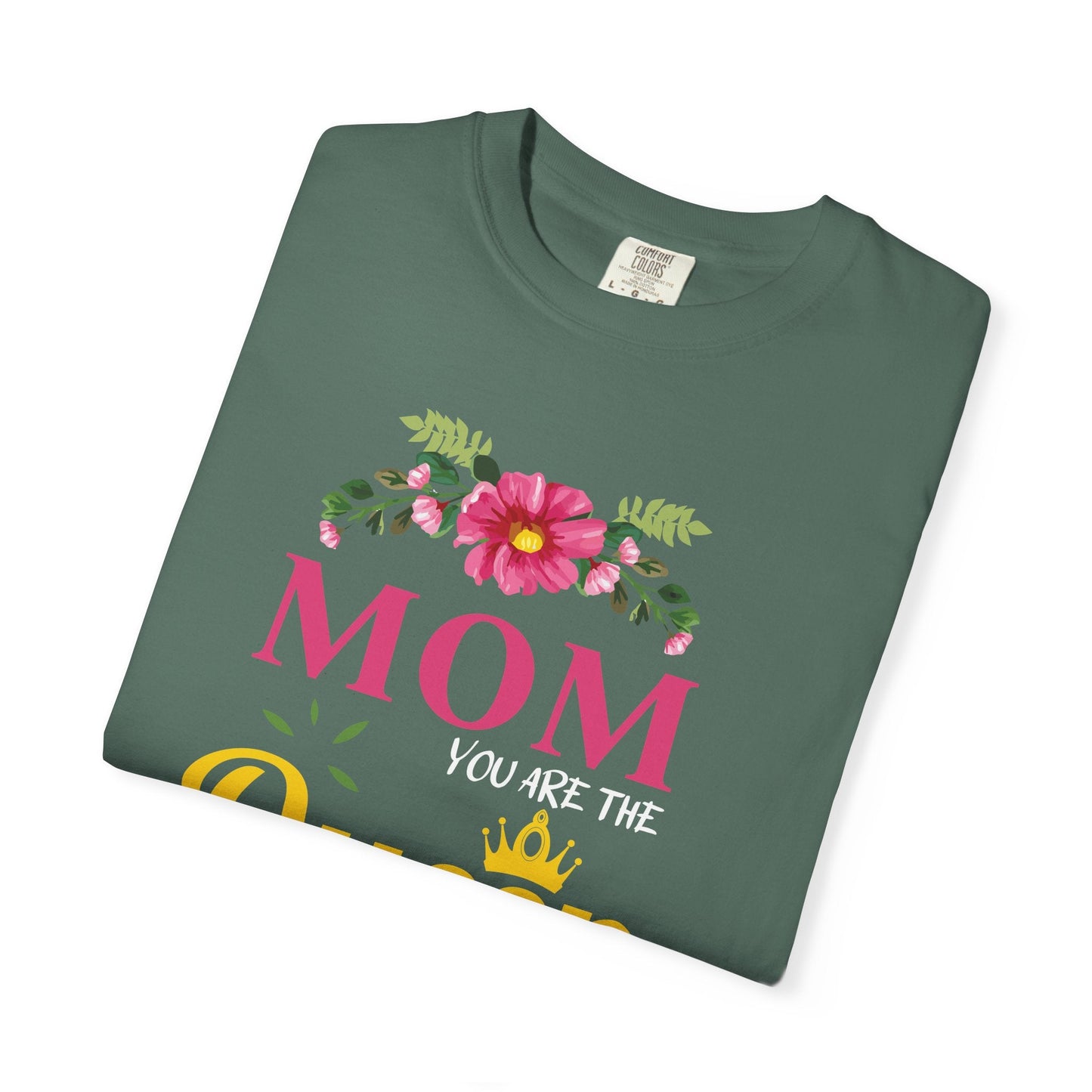 Mom T-shirt Mother's Day Mama Tee Unisex Comfort Colors Garment-Dyed Cotton h13