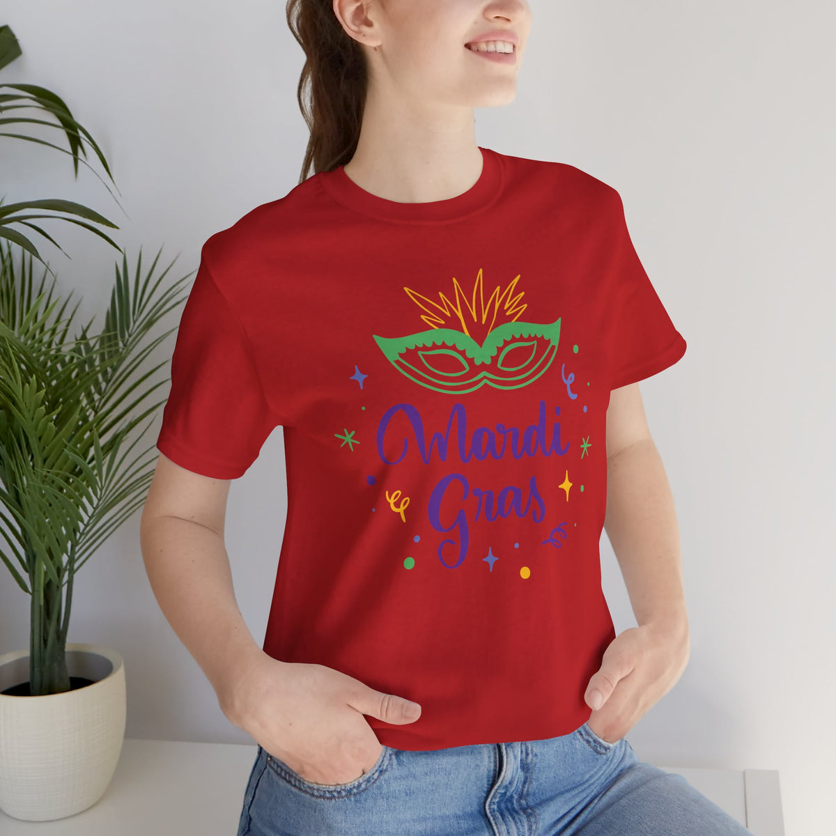 Camiseta unisex de algodón para carnaval