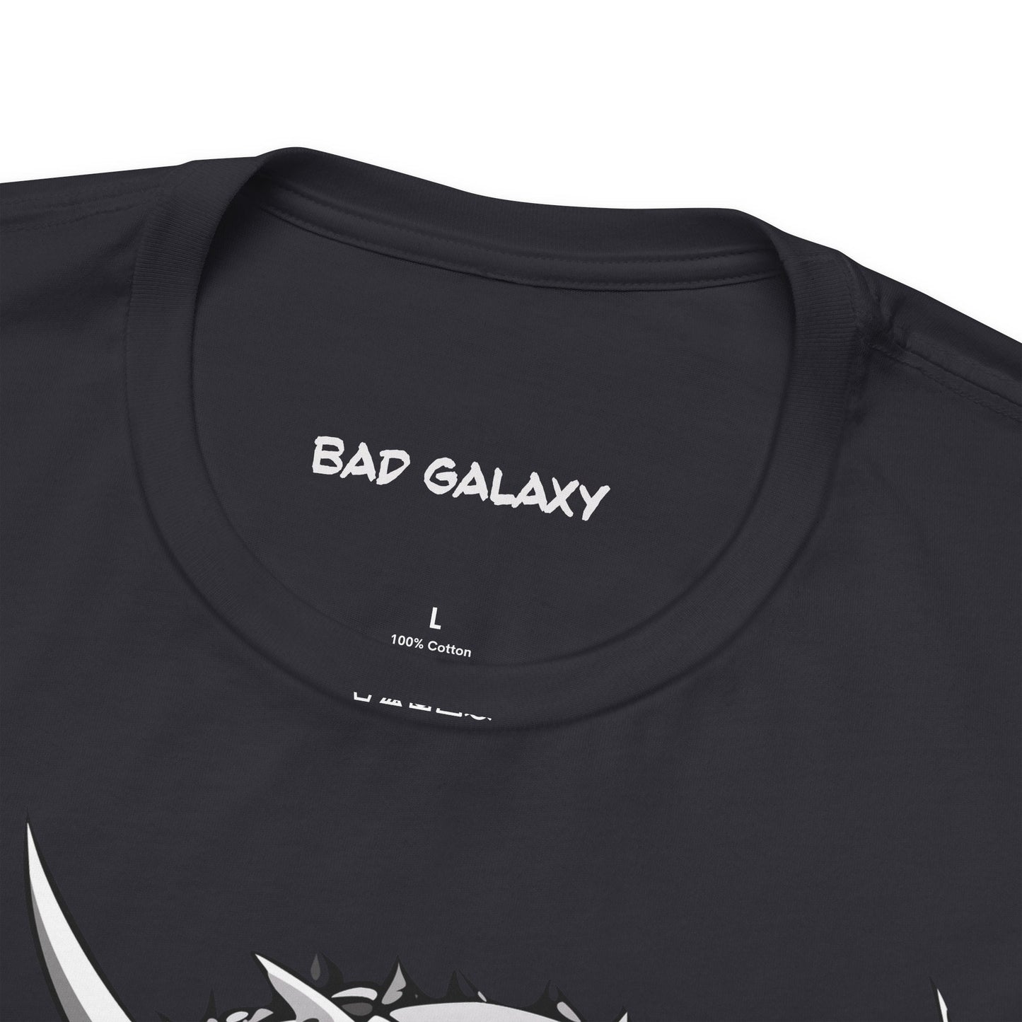 Alien Tee Shirt From Bad Galaxy 100 Percent Cotton Eco Friendly Inks Made In USA