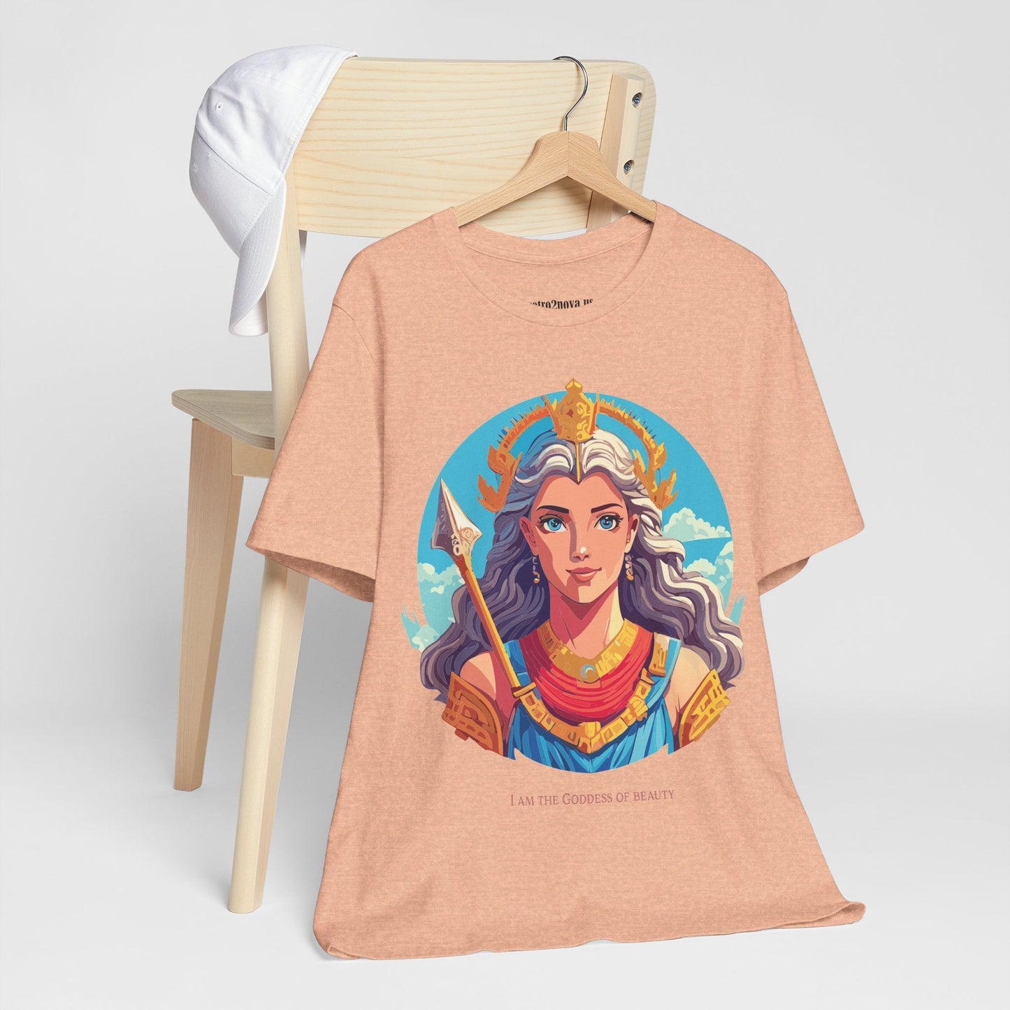 Graphic Cotton Unisex Jersey Short Sleeve T Shirt With Retro2Nova Artwork And Vintage Inspired