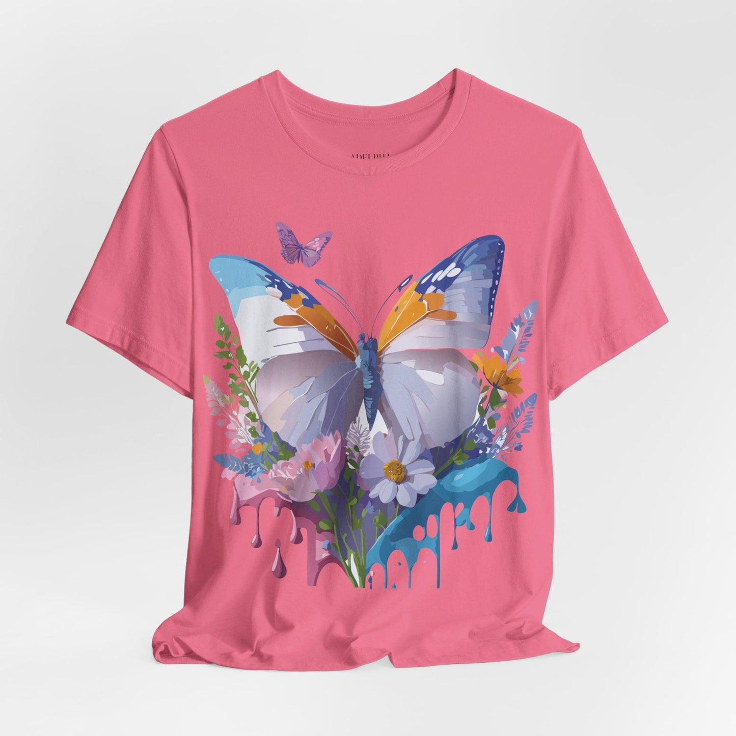 Butterfly Graphic Tee From Adelpha Vintage Artwork Unisex Short Sleeve Shirt