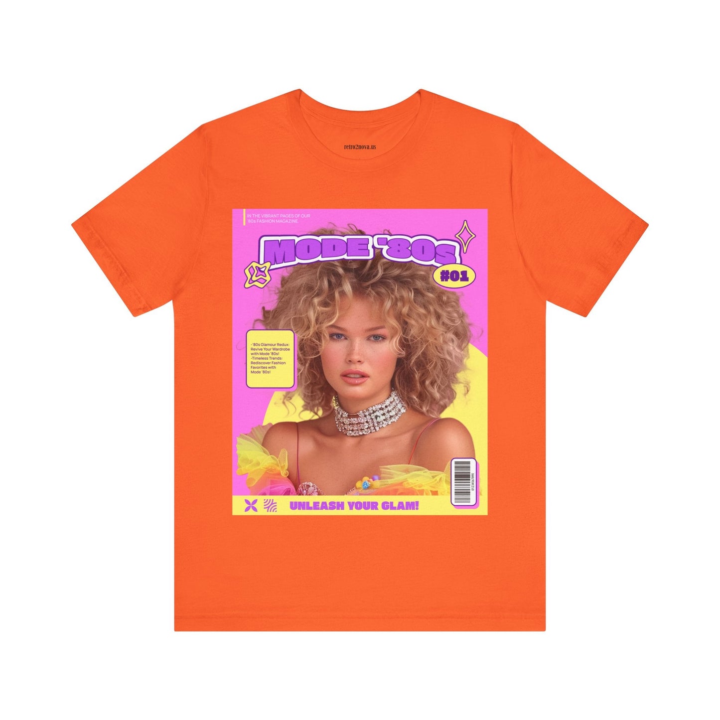 Magazine Cover Shirt Unisex Jersey Short Sleeve Tee Lightweight Breathable