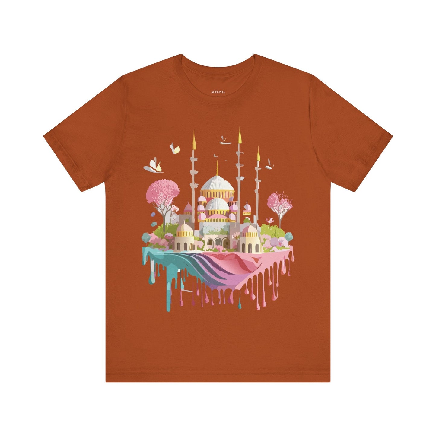 Istanbul Tourist Shirt Unisex Graphic Tee With Vintage Inspired Artwork By Adelpha