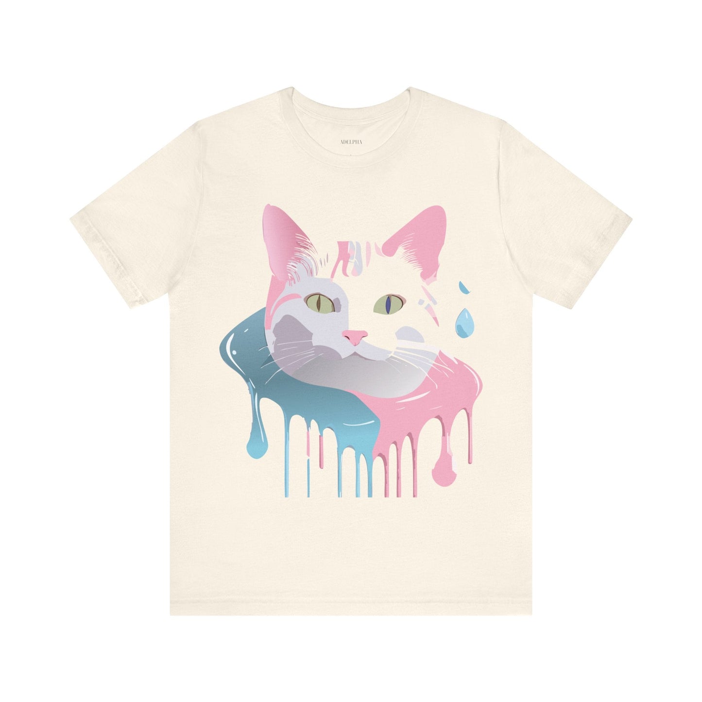 Adelpha Cat Graphic Tee Unisex Short Sleeve Shirt Vintage Inspired Artwork