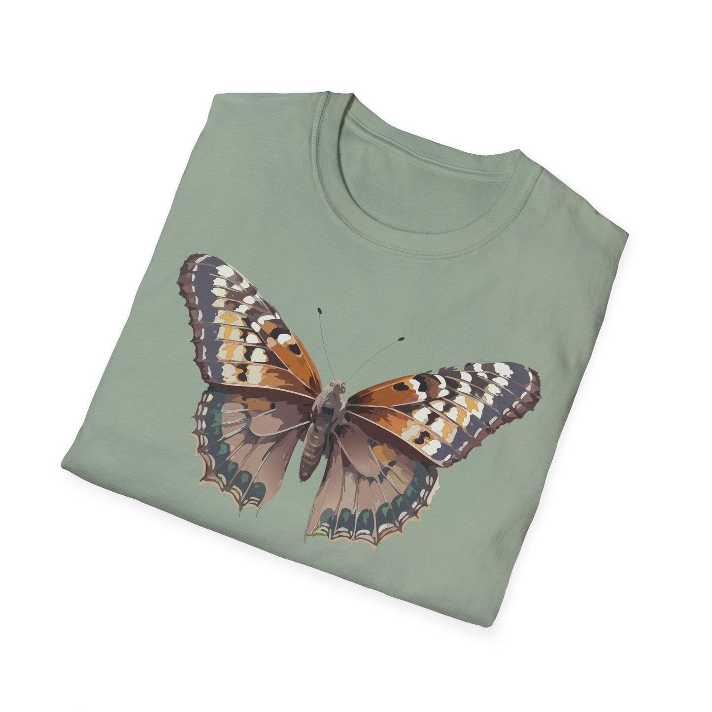 Monarch Butterfly Shirt Unisex T Shirt Design Gildan Softstyle 64000 100 Percent Ring Spun Cotton