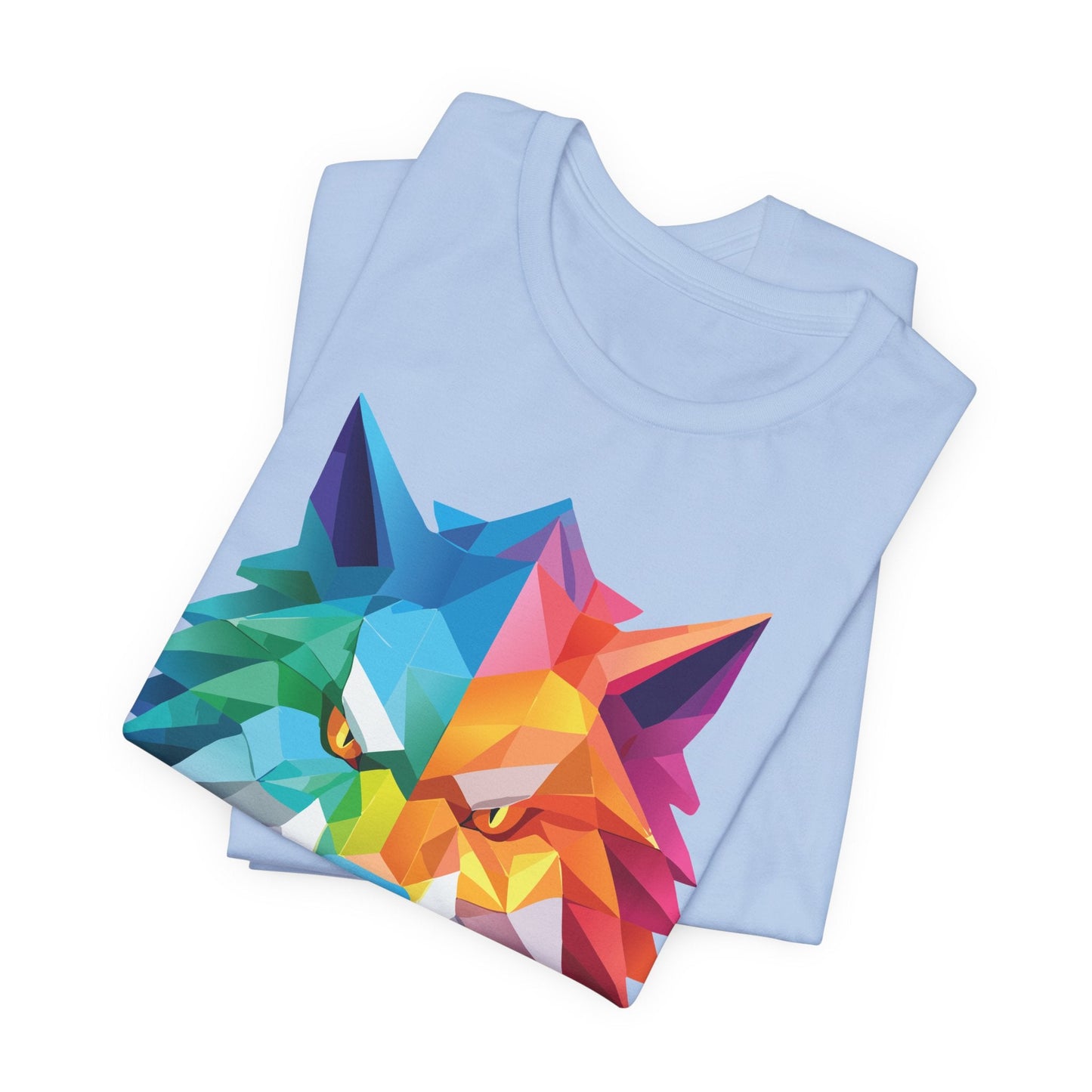 Unisex Animal Shirt Art Design Tee With Animals Wild Animals Shirt Short Sleeve