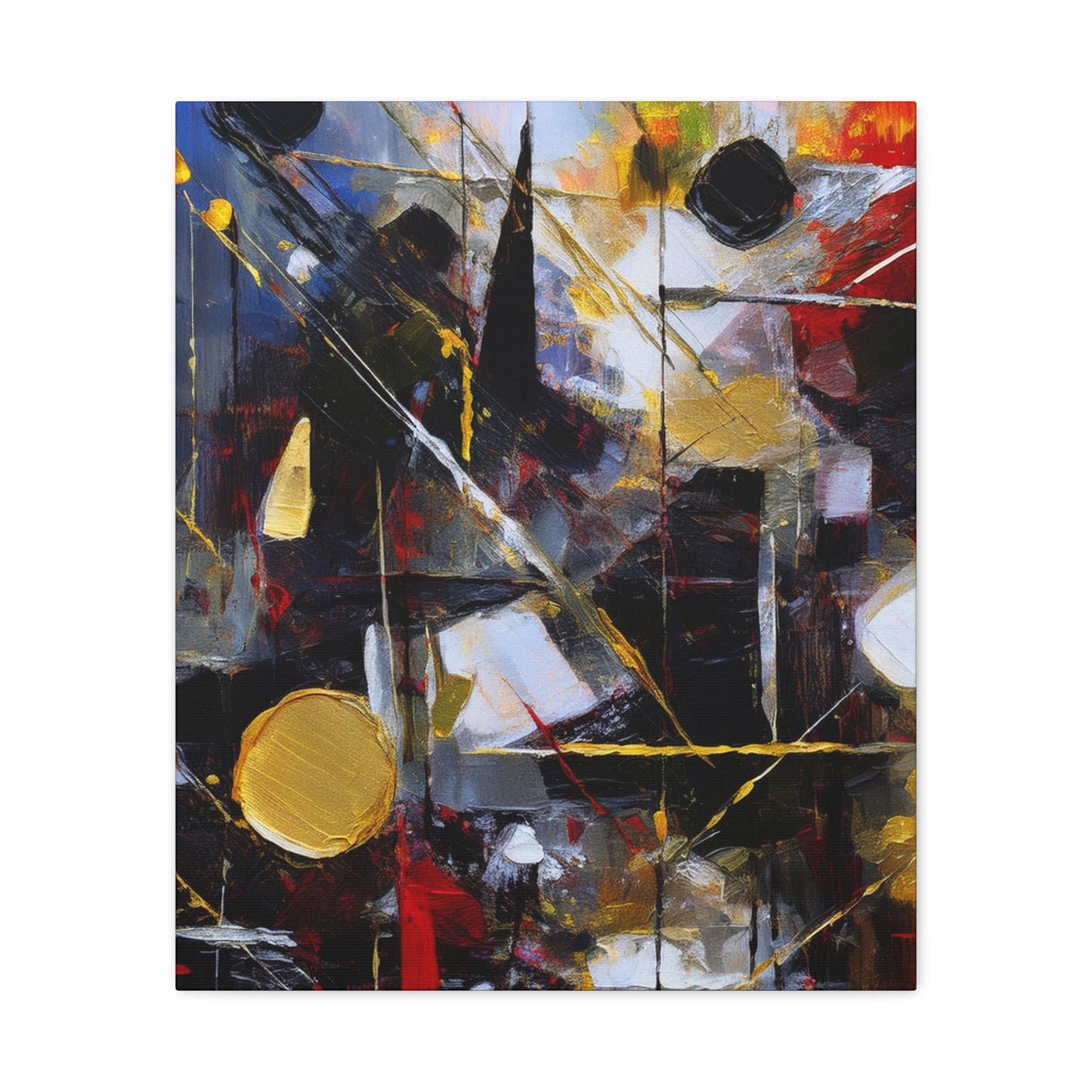 Abstract Oil Painting Print Canvas 20x24,20x30,24x30 24x32,24x36,30x40 32x48,36x48,40x60 Pine-Wood Inner Frame ABS-195
