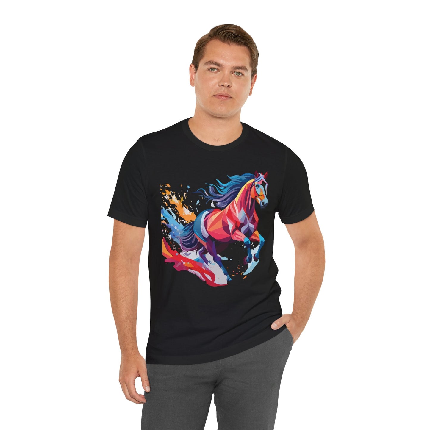 Unisex Animal Shirt Art Design Tee With Animals Wild Animals Graphic Tee For Everyday Wear