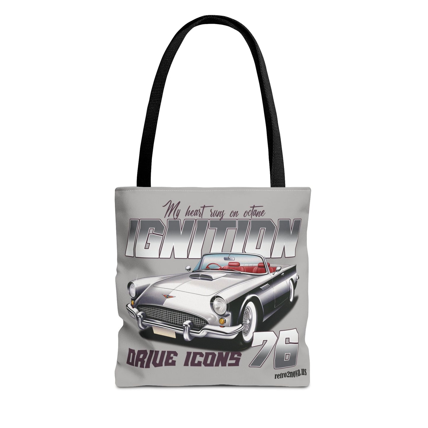 Canvas Tote Bag Classic Vintage Car Durable Stylish Everyday Use Perfect For Work