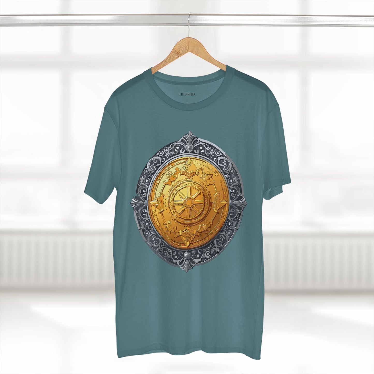 Antique Gold Coin Graphic Design T-Shirt Unisex 100 Cotton With Golden Print Artwork Tee 10