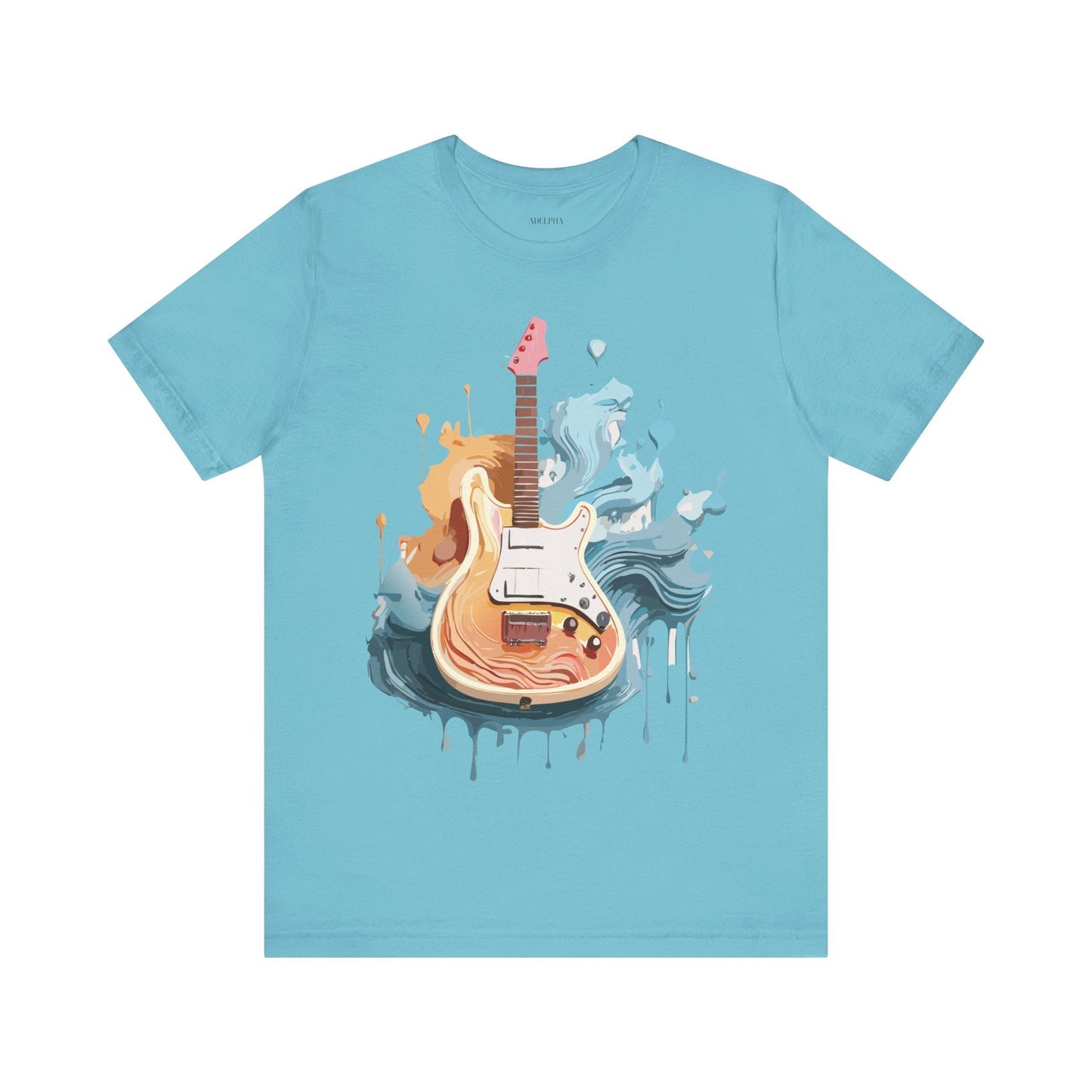 Adelpha Music Graphic T Shirt Unisex Jersey Short Sleeve Vintage Inspired Tee Art Collection