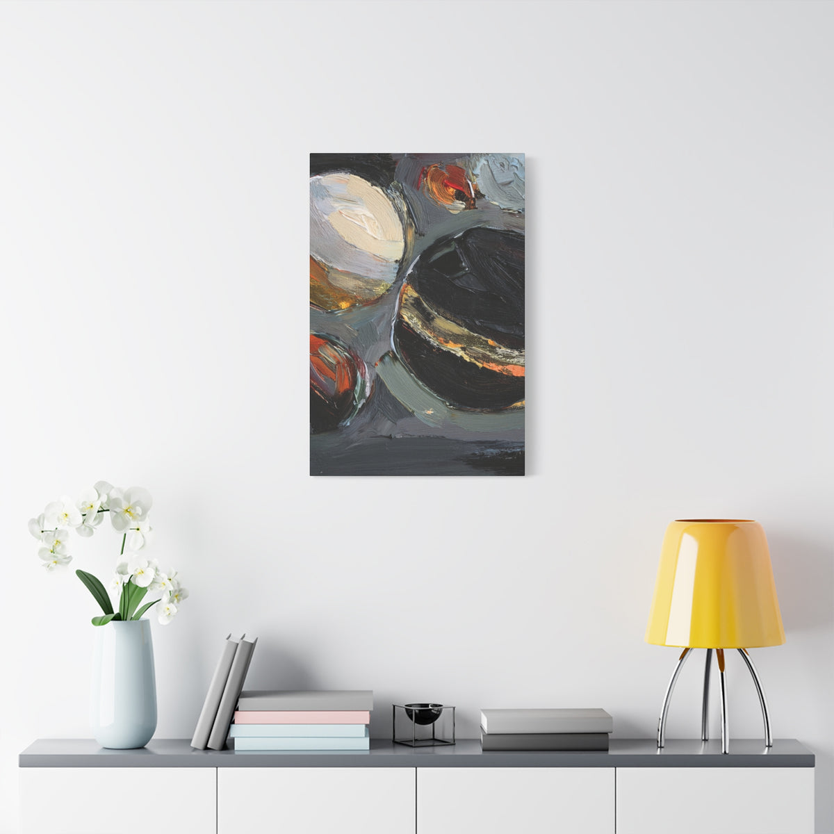 Abstract Oil Painting Print Canvas 20x24,20x30,24x30 24x32,24x36,30x40 32x48,36x48,40x60 Pine-Wood Inner Frame ABS-71