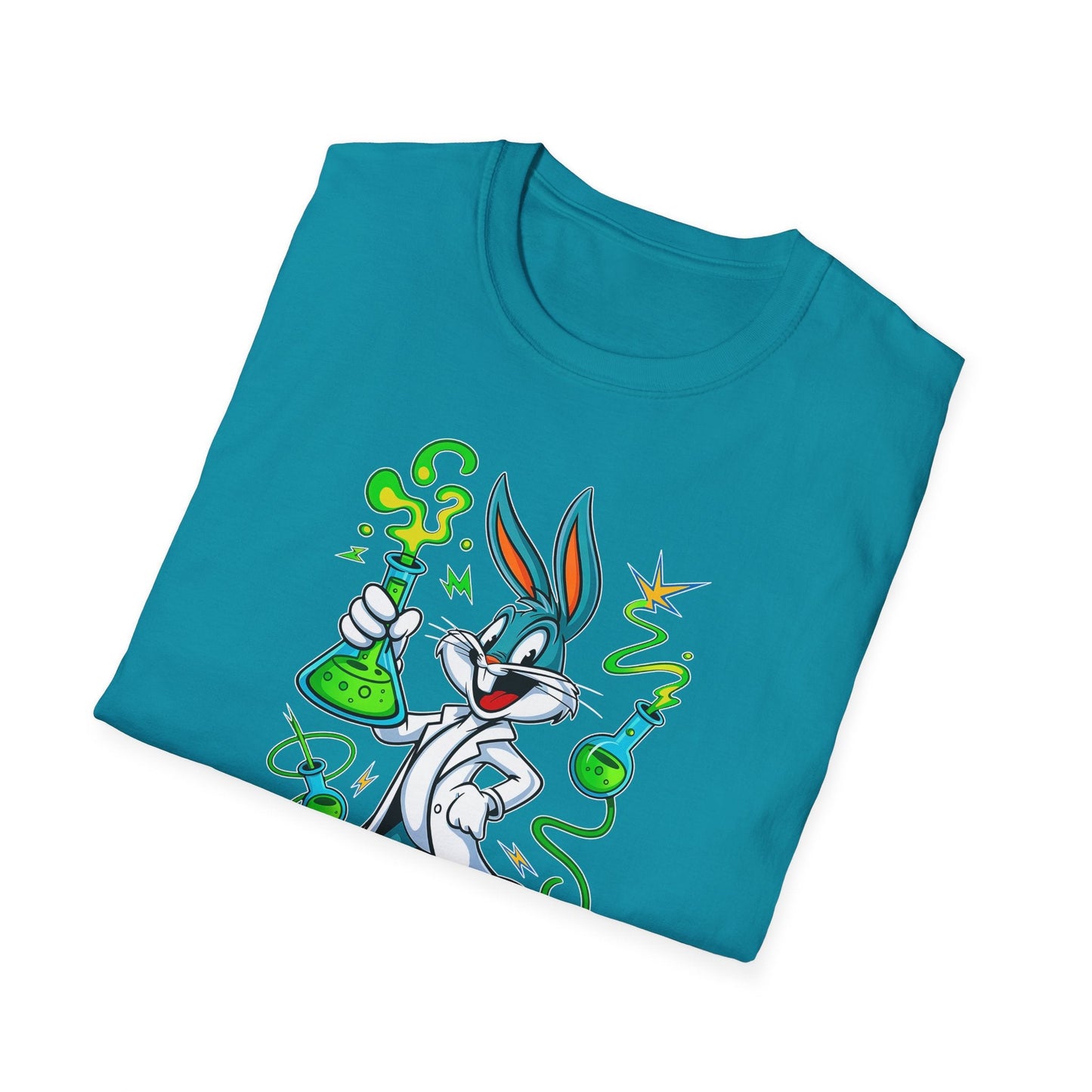 Bugs Bunny T Shirt Cartoon Design Unisex Softstyle 64000 Tee Graphic Shirt Art Design