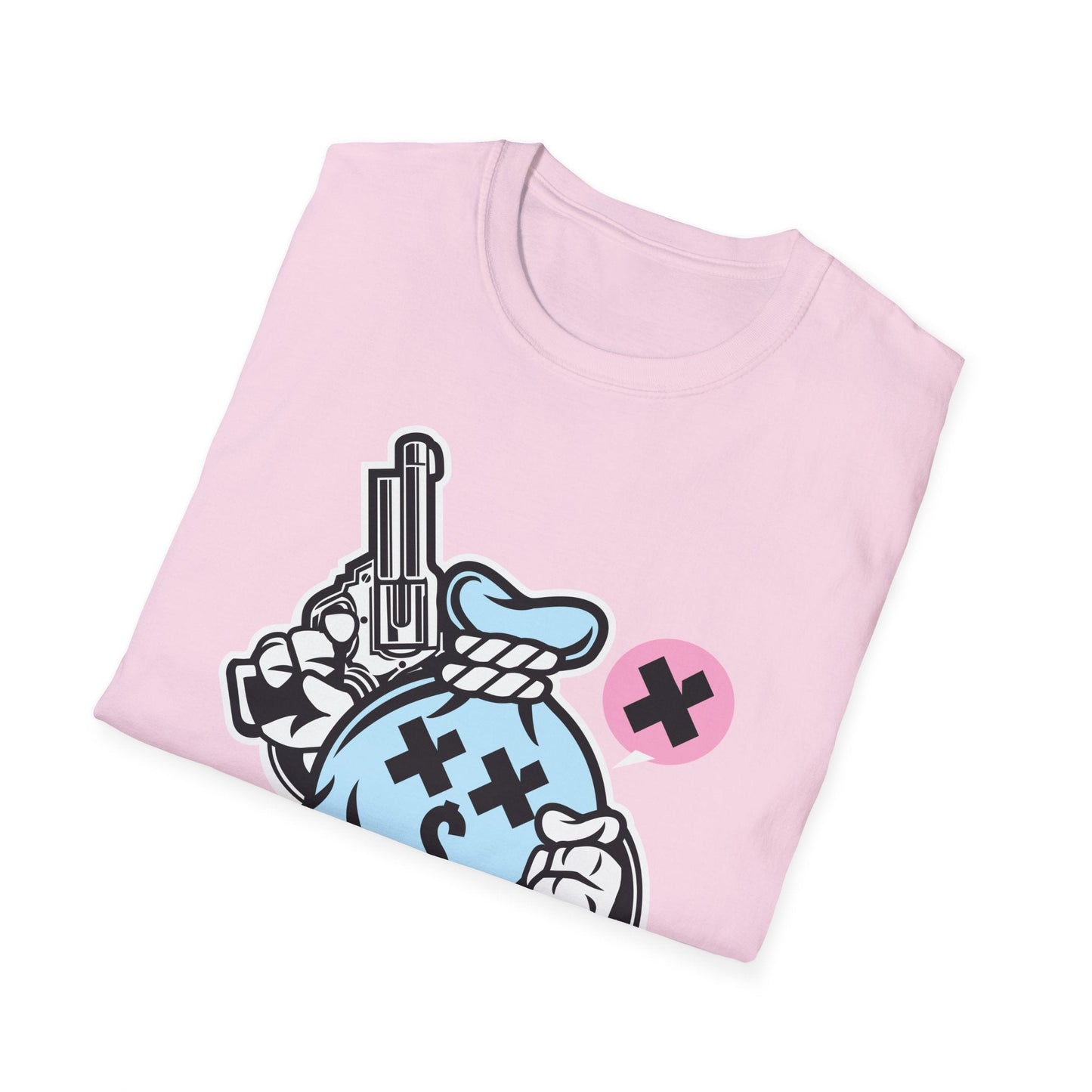 Cartoon T Shirt Animation T Shirt Funny Tee Unisex Gildan Softstyle 64000 100 Percent Cotton