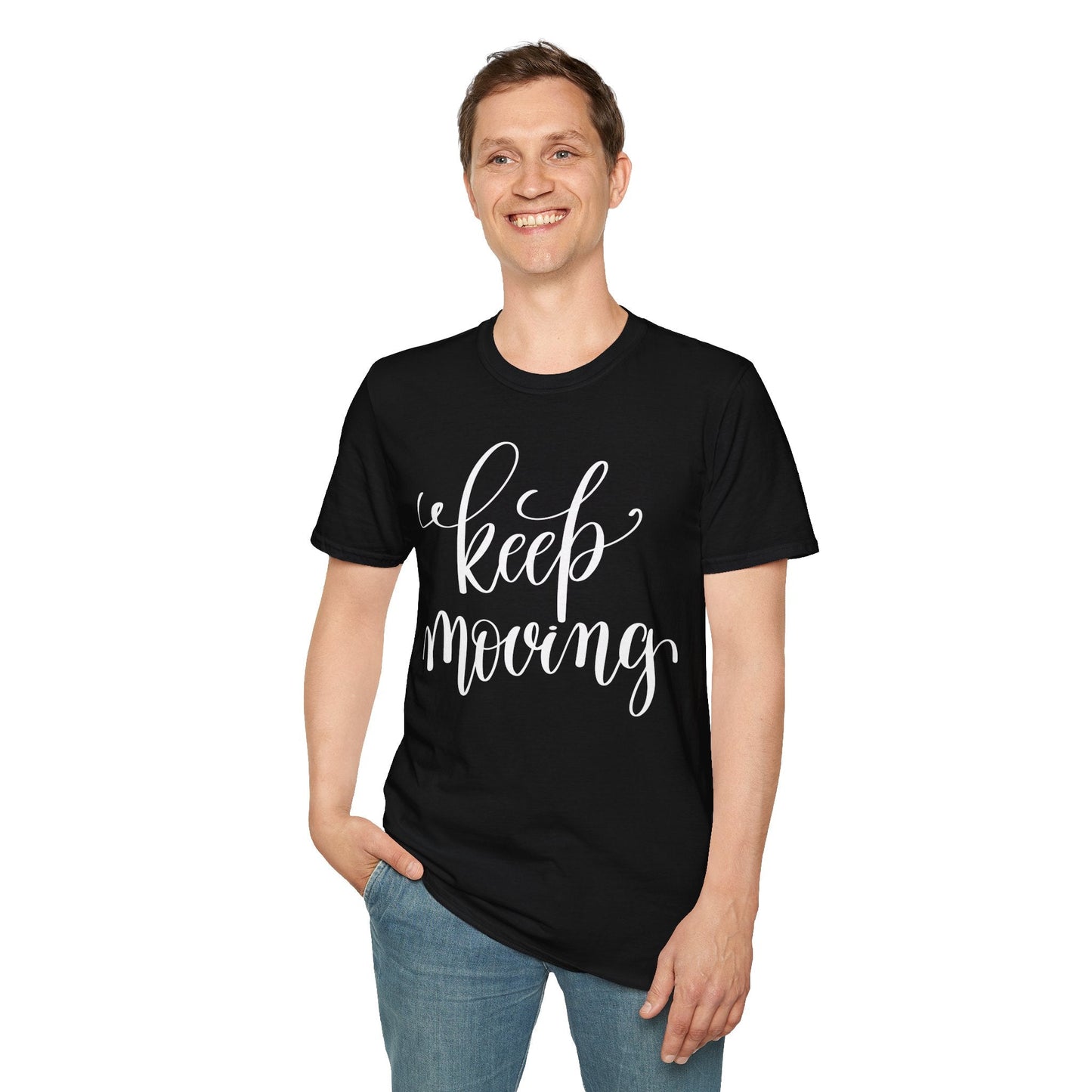 Positive Slogan T Shirts for Everyday Motivation Unisex Softstyle 64000 Tee with Positive Quotes