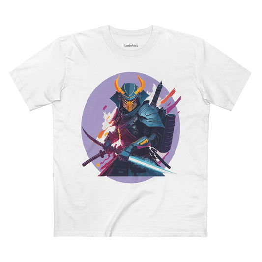 Samurai Graphic Unisex 100 Cotton Staple Tee 8