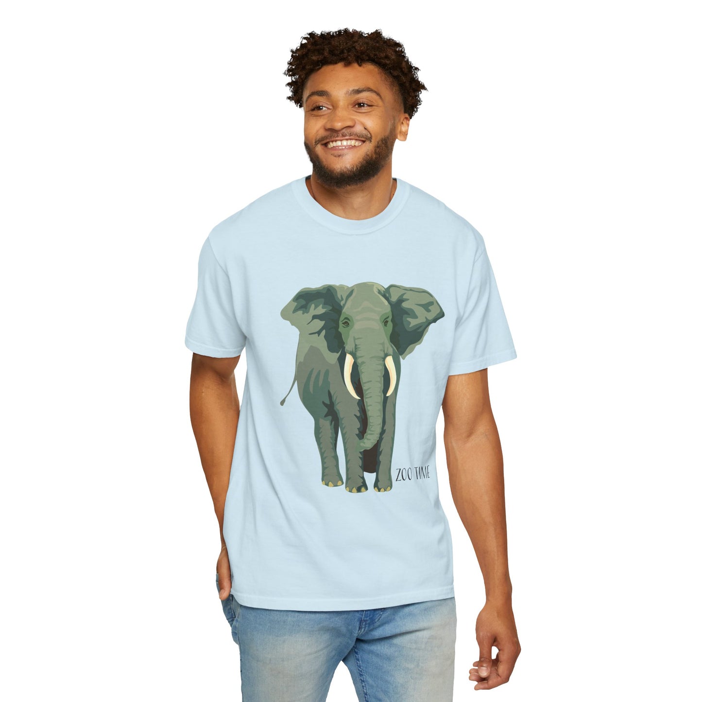 Unisex T-shirt with animal prints