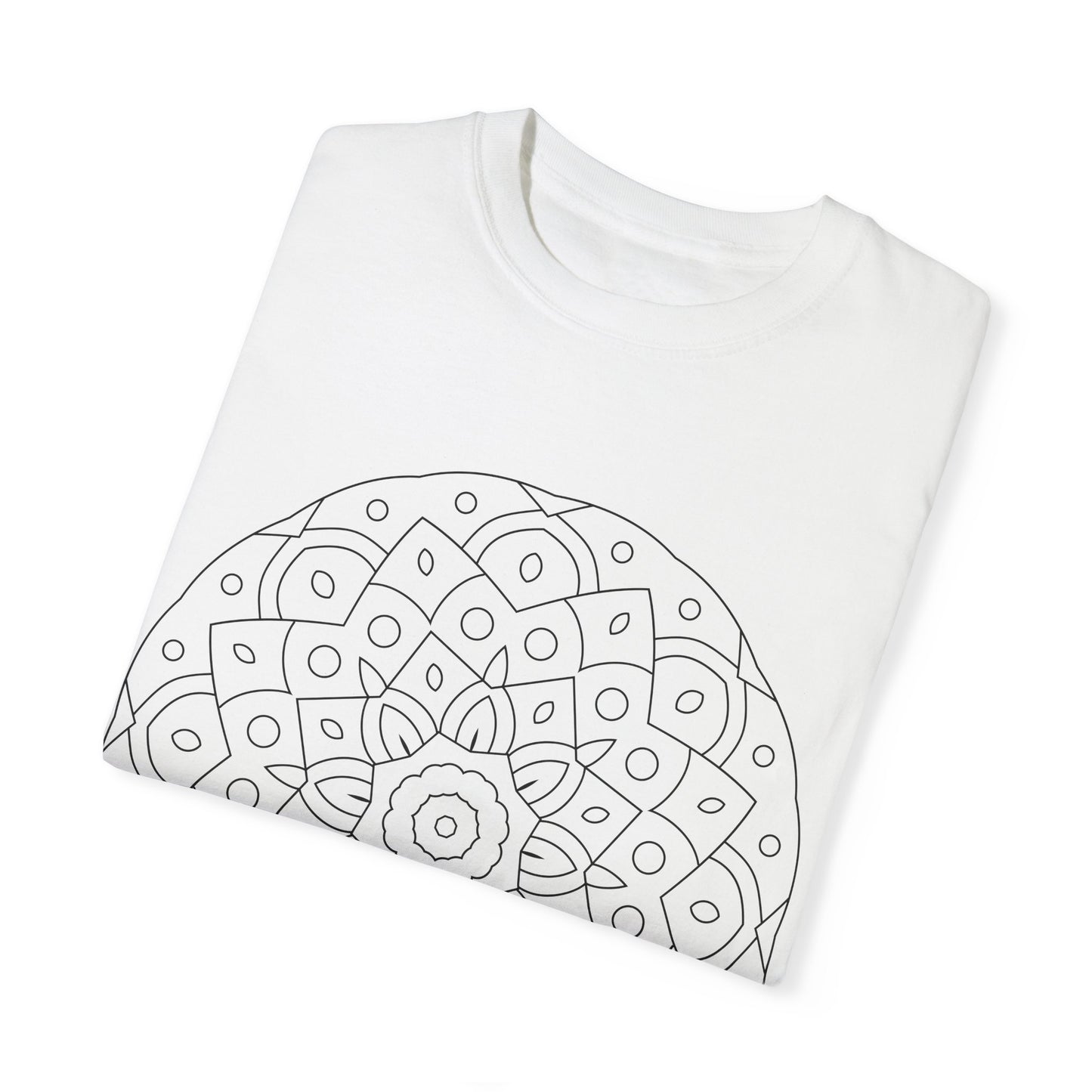 Unisex-T-Shirt mit abstraktem Print