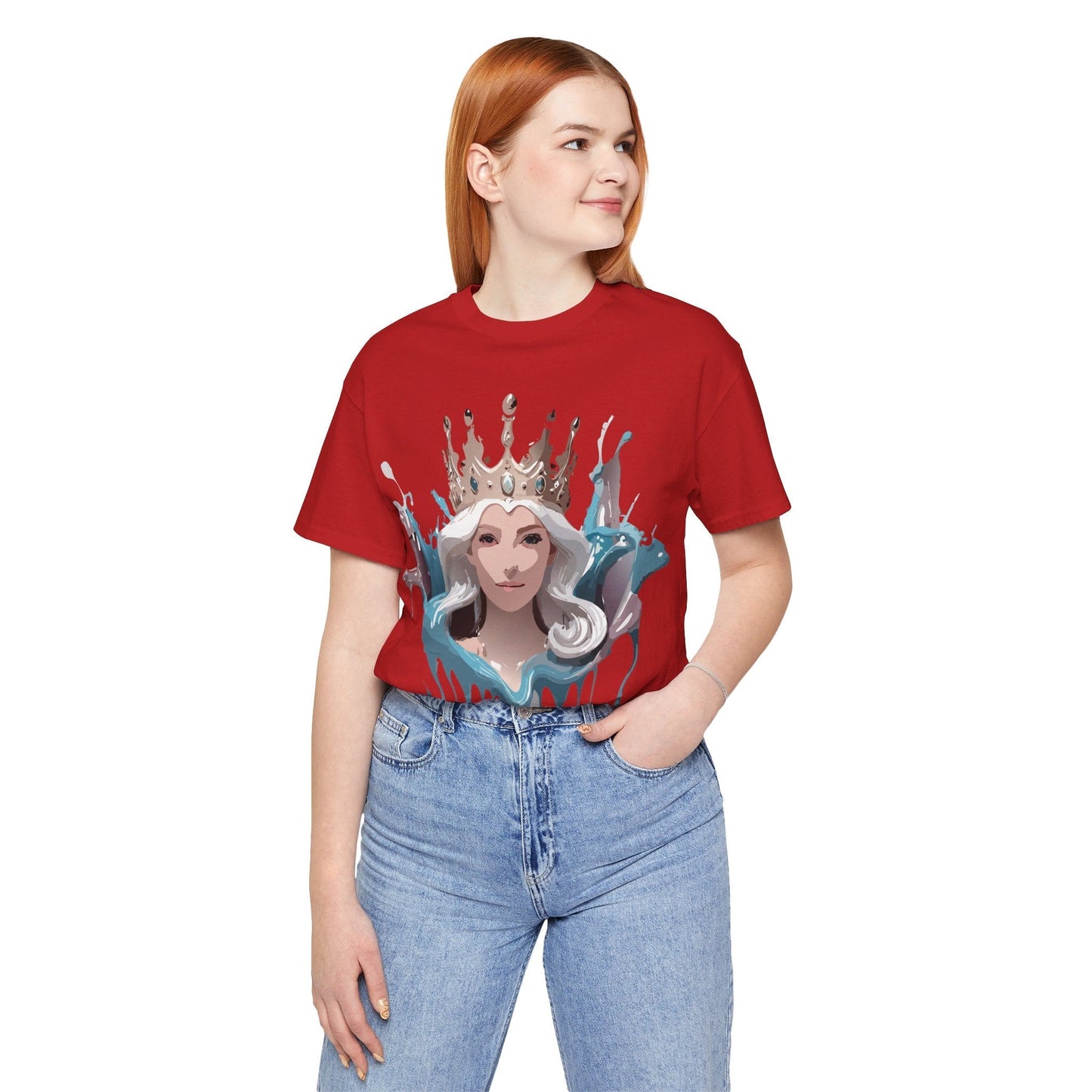 Queen Graphic T Shirt Unisex Vintage Inspired Adelpha Artwork Premium Cotton Tee For Everyday Wear
