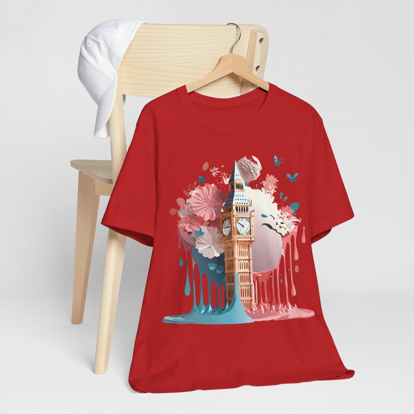Adelpha London Graphic T Shirt Unisex Short Sleeve Tee For Everyday Style And Travel