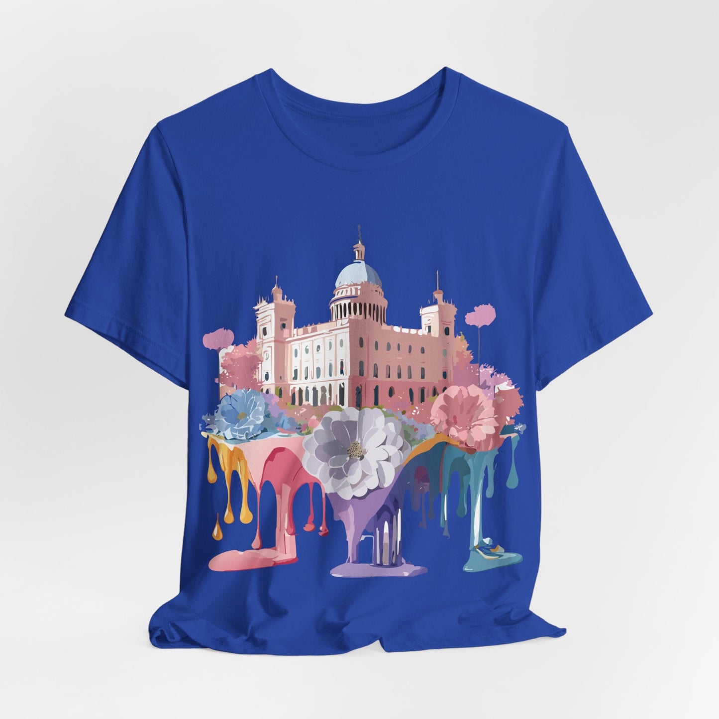 Madrid Tourist Shirt Graphic Tee Unisex Vintage Inspired Artwork By Adelpha Premium Streetwear