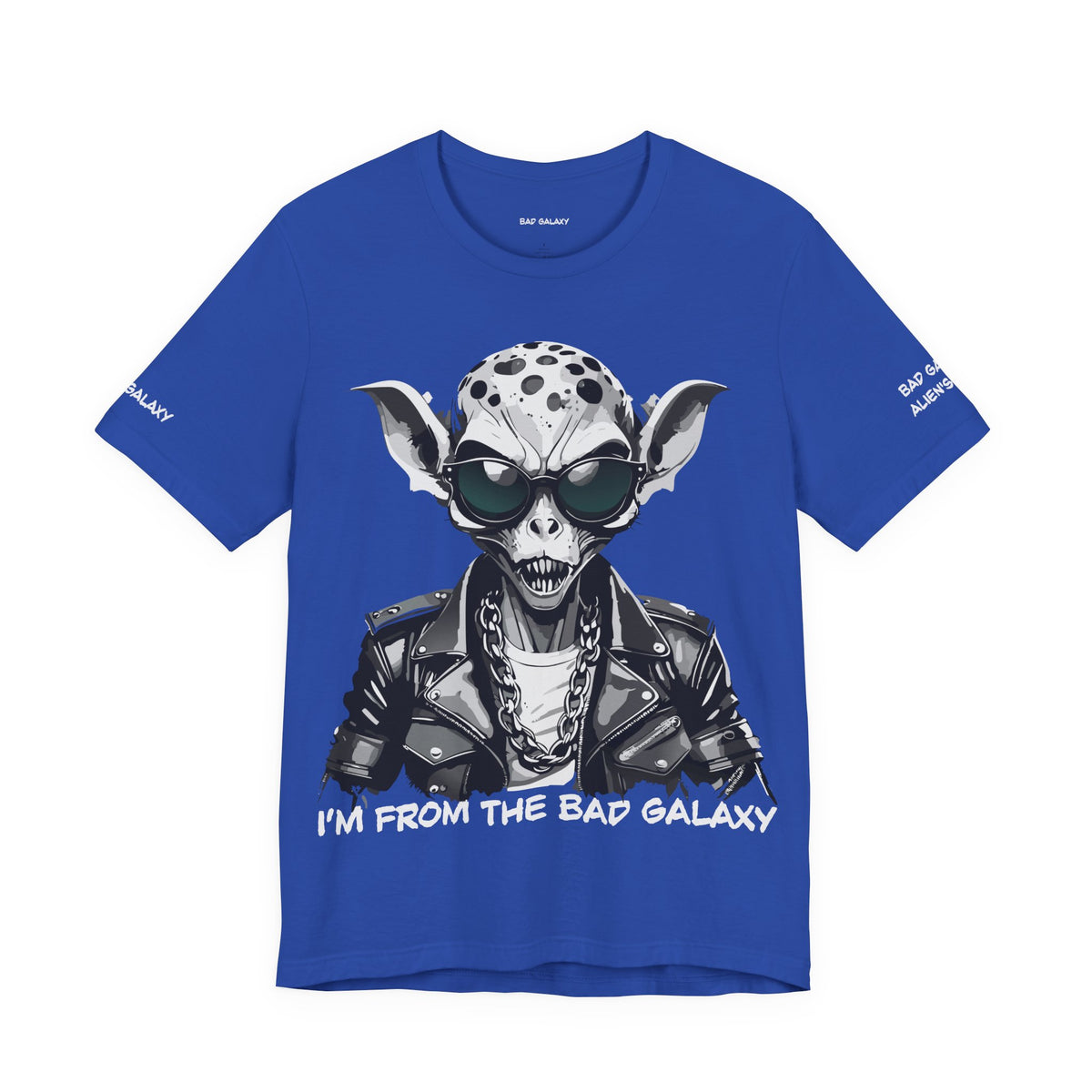 Alien Graphic Unisex Cotton Bella+Canvas Tee with Art Design b64