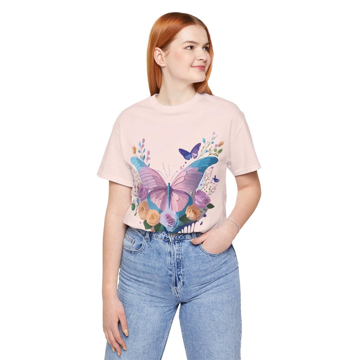 Butterfly Graphic Tee Unisex Jersey Short Sleeve Adelpha Artwork