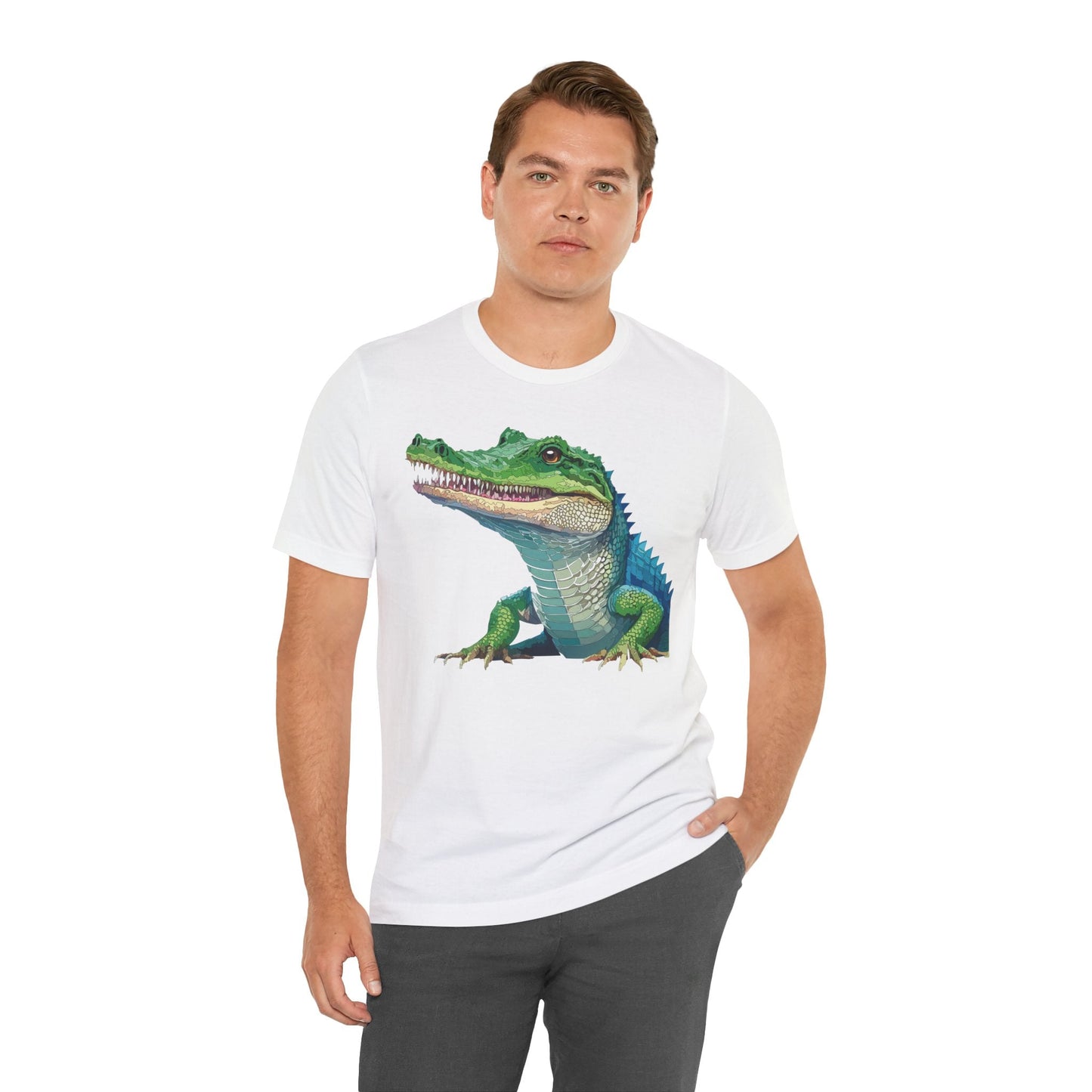 Unisex Animal Shirt With Art Design Wildlife Tee Shirt For Everyday Wear And Comfort