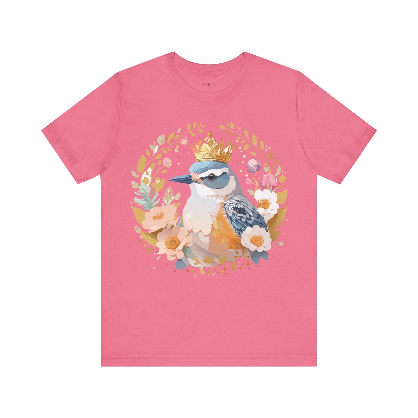 Medallion Graphic Unisex 100 Cotton Vintage Animal Medal Artwork Tee 33