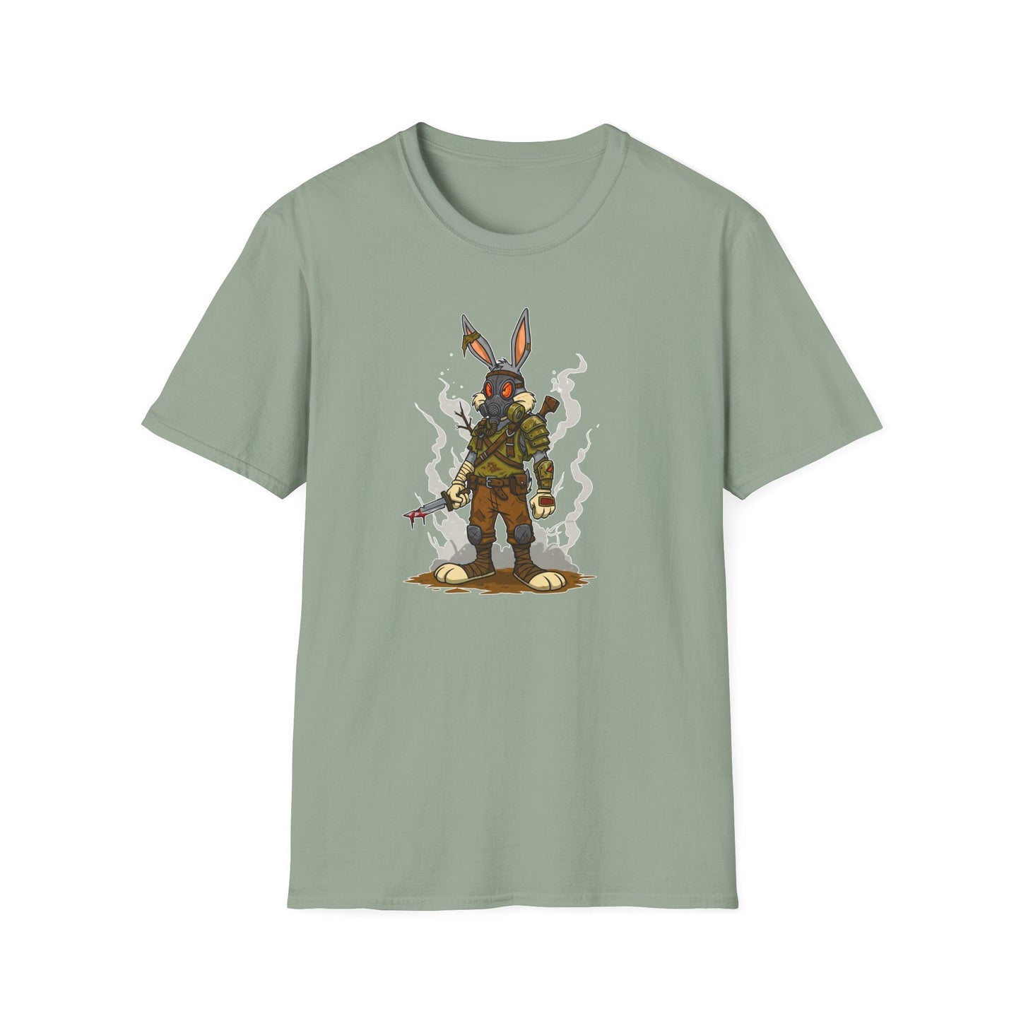 Bugs Bunny T Shirt Cartoon Graphic Tee Unisex Softstyle 64000 Gildan Premium Comfort