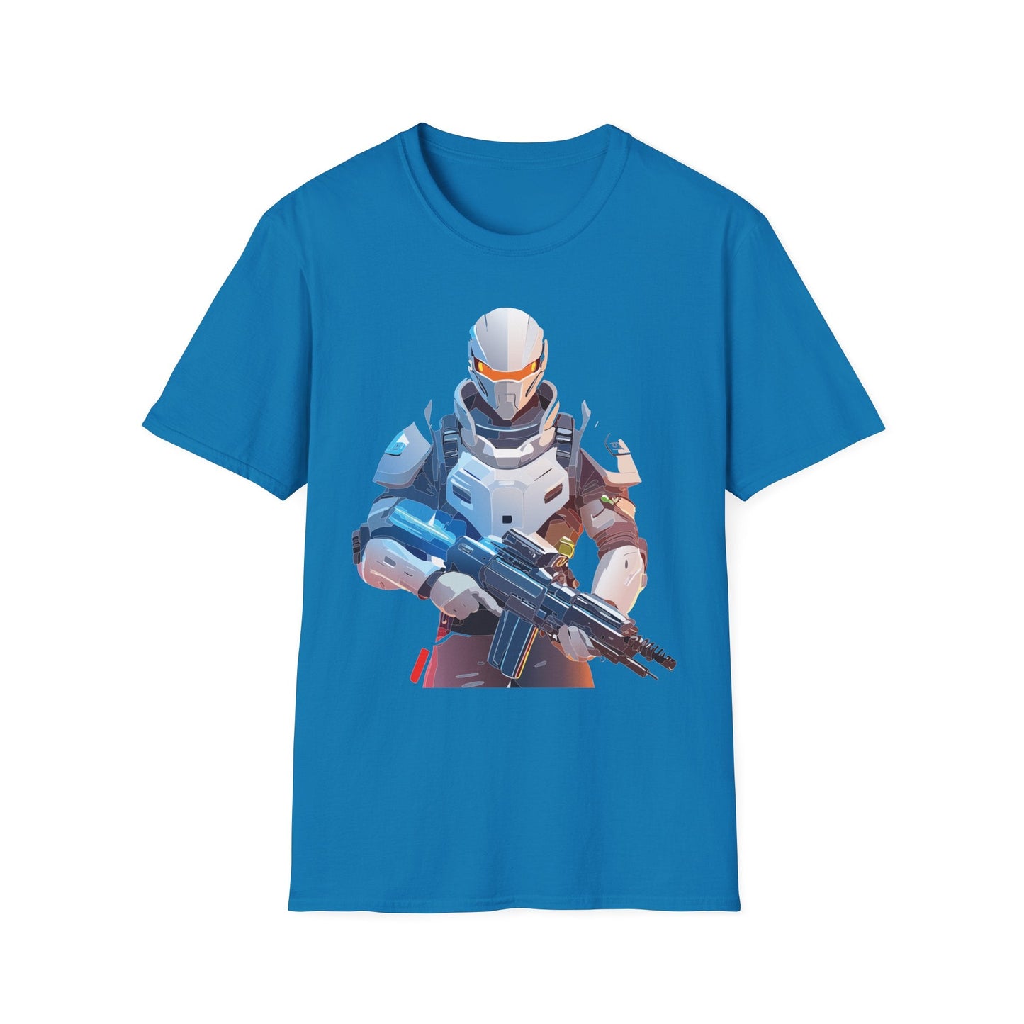 Robocop T Shirt Unisex Softstyle Ring Spun Cotton Tee With Robocop Art Design Premium Comfort