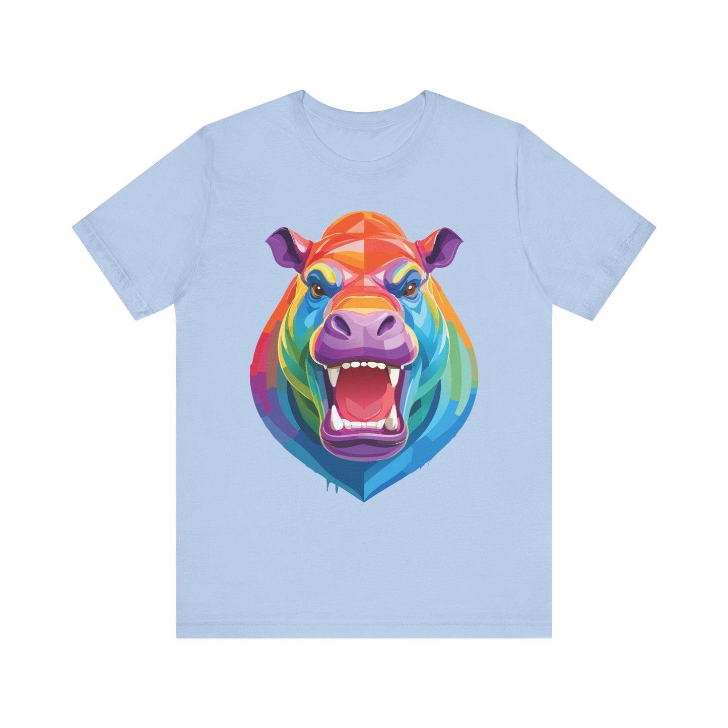 Unisex Animal Shirt with Animals Graphic Tee Art Design Wild Animals Shirt Tee for Everyone