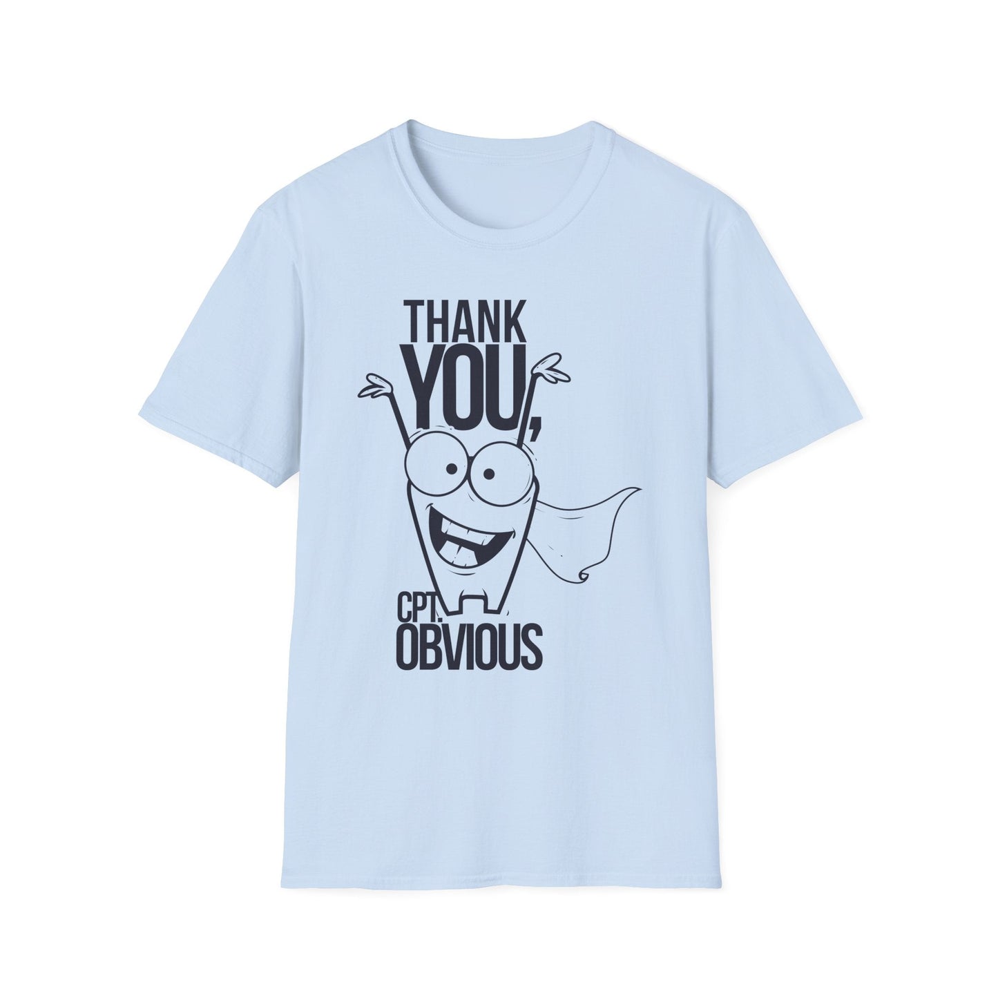 Cartoon T Shirt Animation Funny Tee Unisex Gildan Softstyle 64000 Ring Spun Cotton