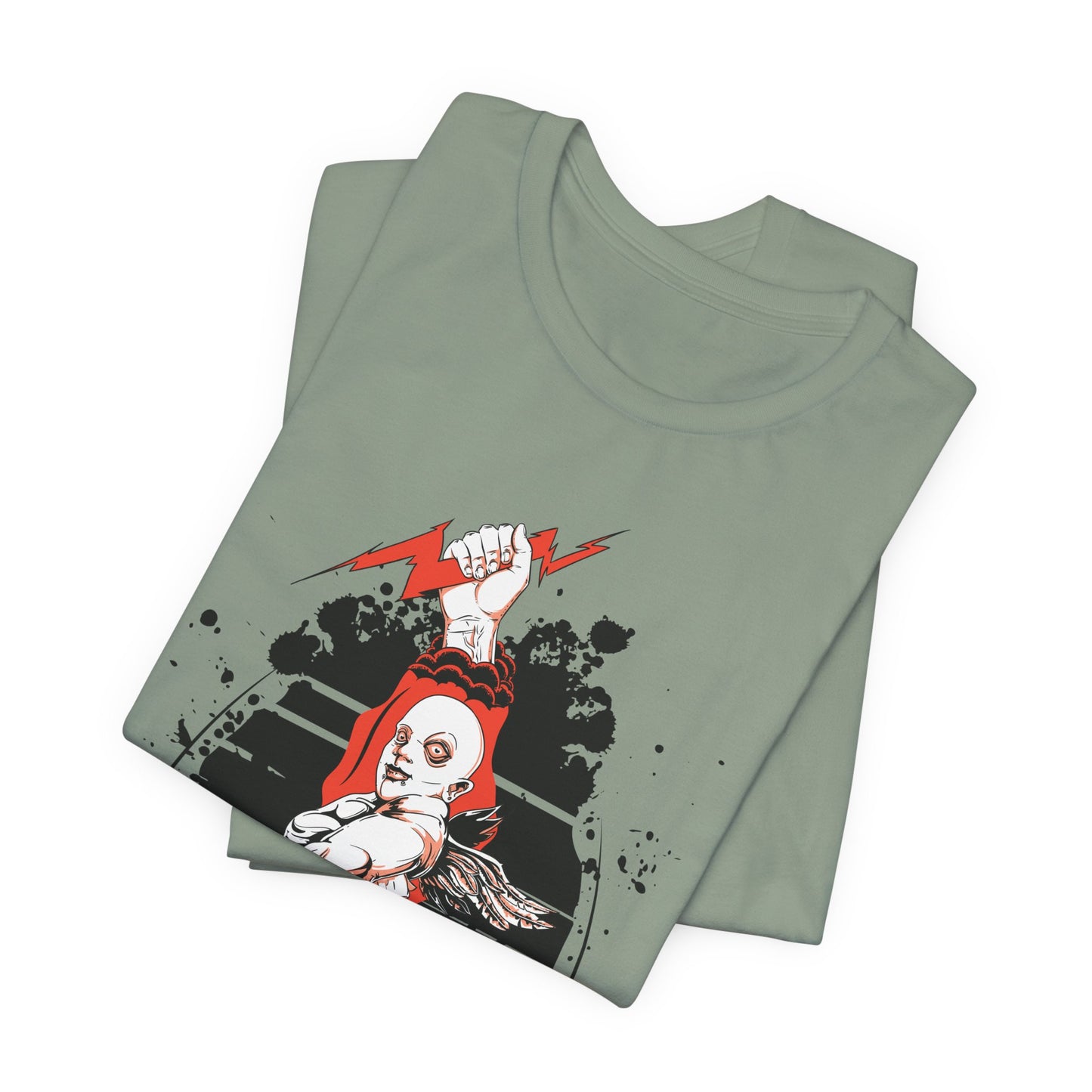 Judgment Night Tee, Artistic Tee, Graphic T-Shirt, Comic Tees, Artistic Comic T-Shirt, Vintage Top