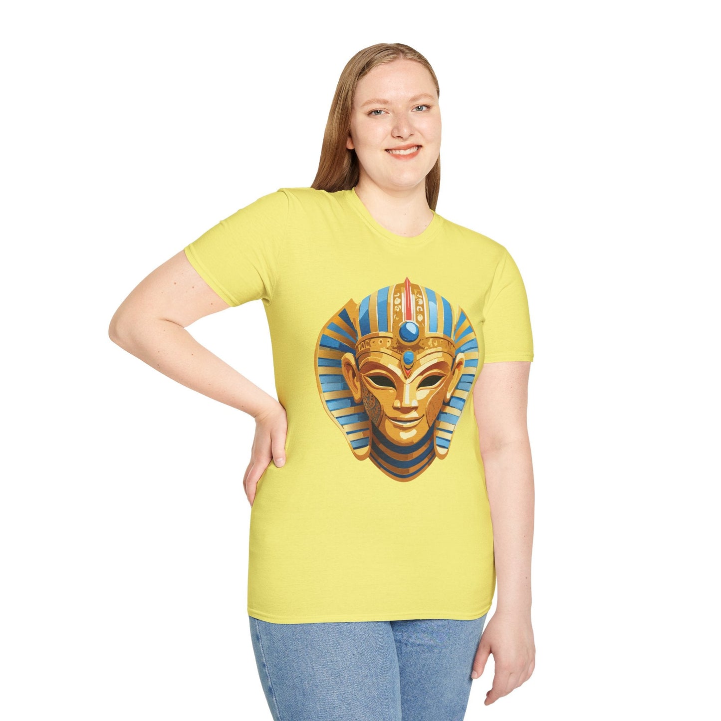 Mask Tee Shirt Unisex Masquerade Tee Softstyle Ring Spun Cotton Comfort For Everyday Wear