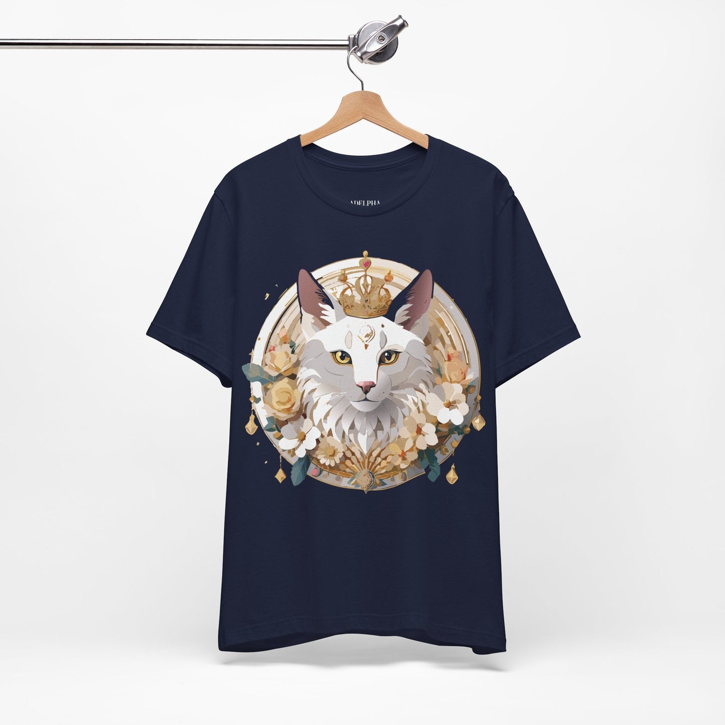 Medallion Graphic Unisex 100 Cotton Vintage Animal Medal Artwork Tee 38