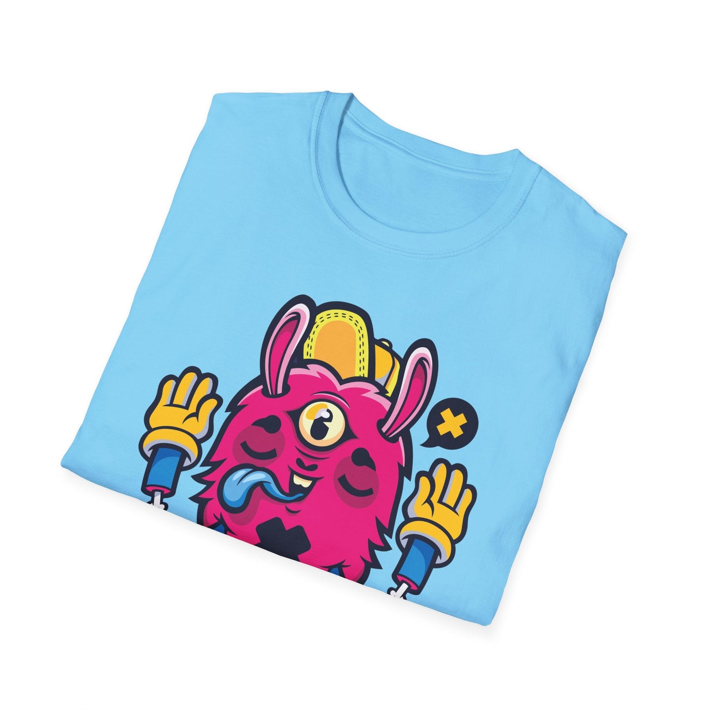 Cartoon T Shirt Animation T Shirt Funny Tee Unisex Softstyle 64000 Gildan Cotton Tee
