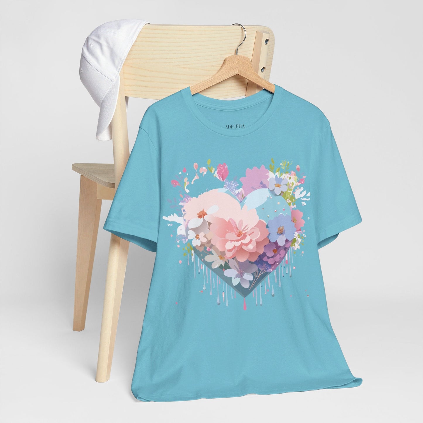 Adelpha Valentine Graphic Tee Unisex Jersey Short Sleeve Vintage Inspired Artwork