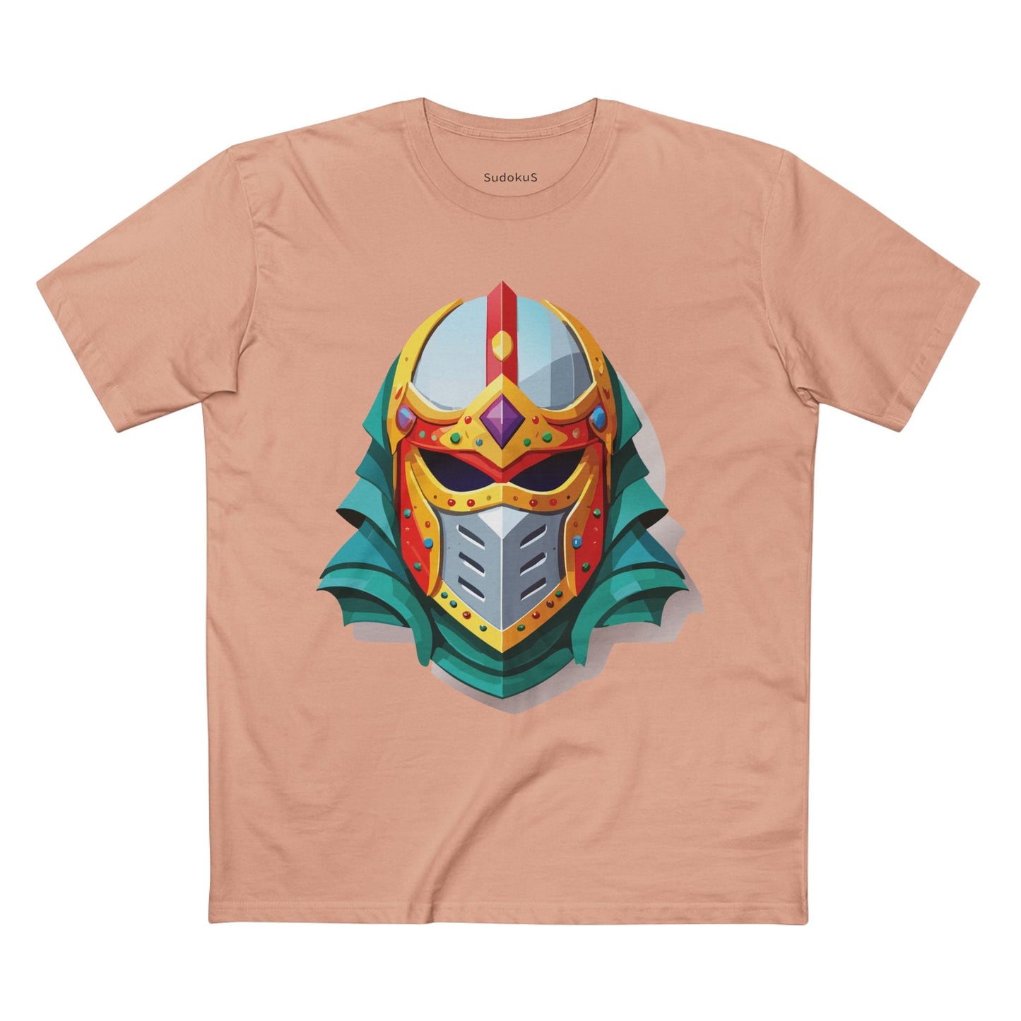 Mask Graphic Unisex 100 Cotton Staple Tee 16
