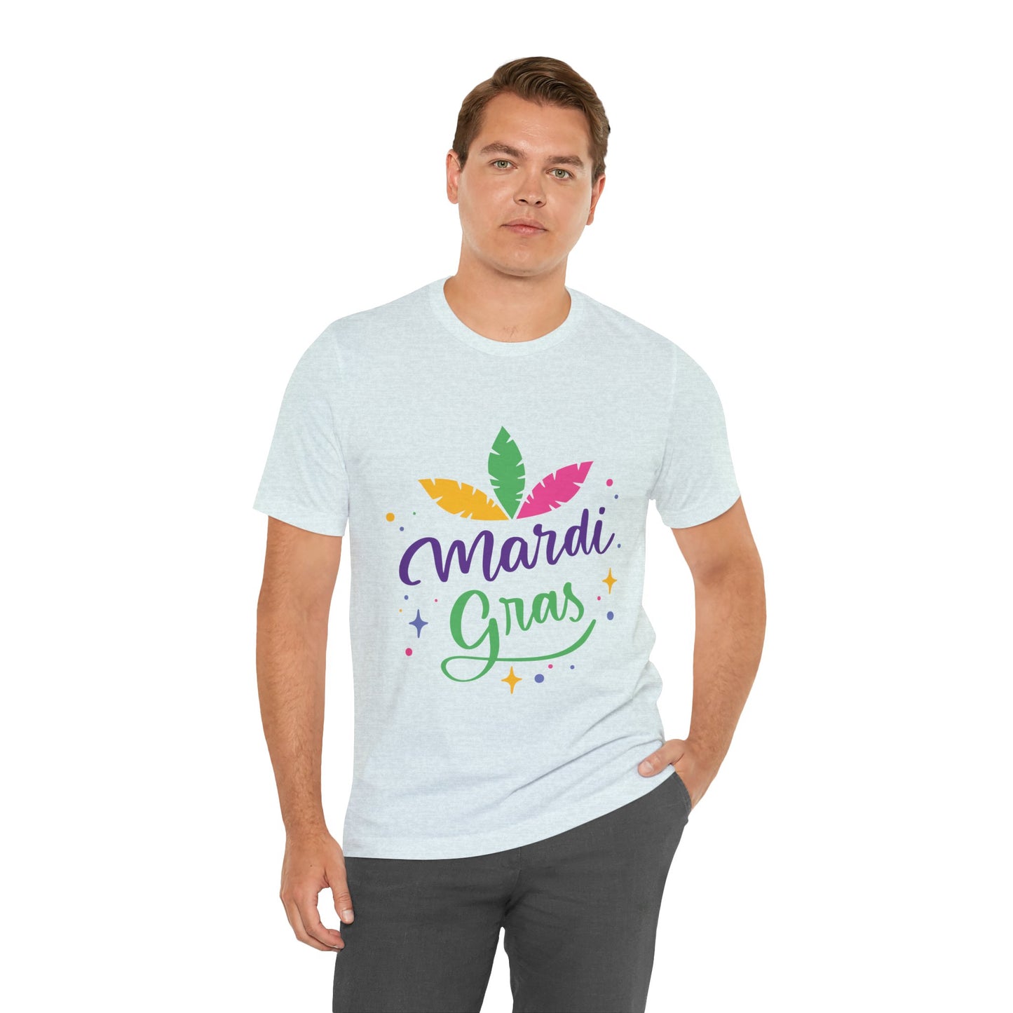 Unisex-T-Shirt aus Baumwolle für Karneval