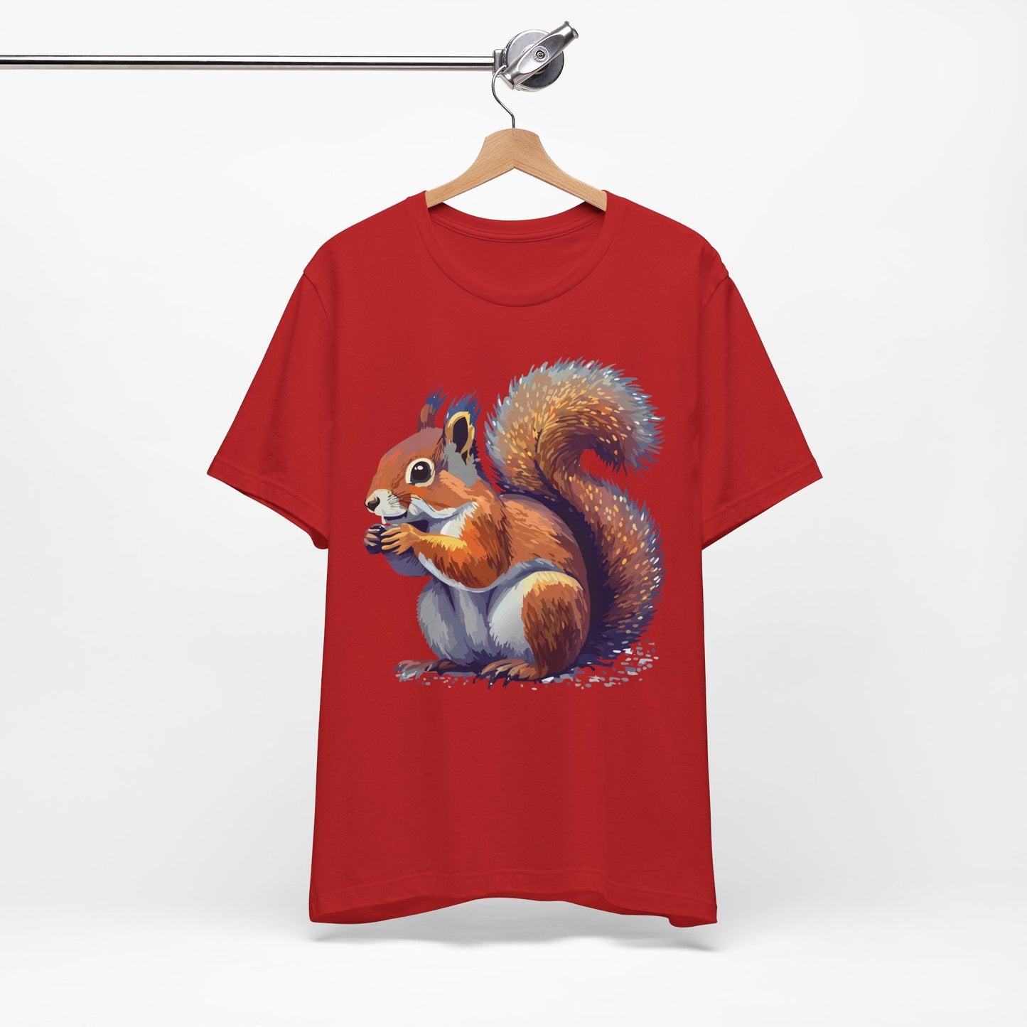 Unisex Animal Print Tee Shirt With Wild Animals Artwork Gildan Softstyle 64000 Cotton