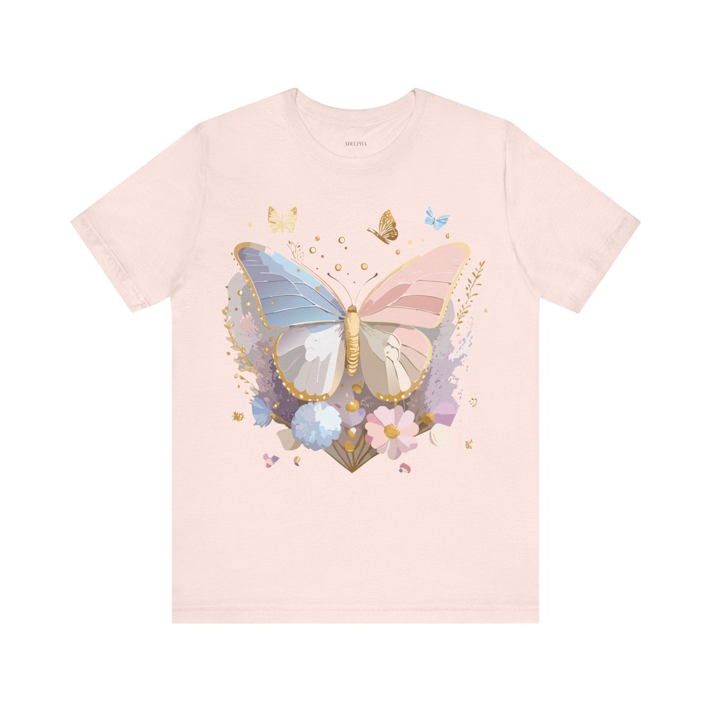 Butterfly Graphic Tee Adelpha Unisex Short Sleeve Shirt Vintage Inspired Art