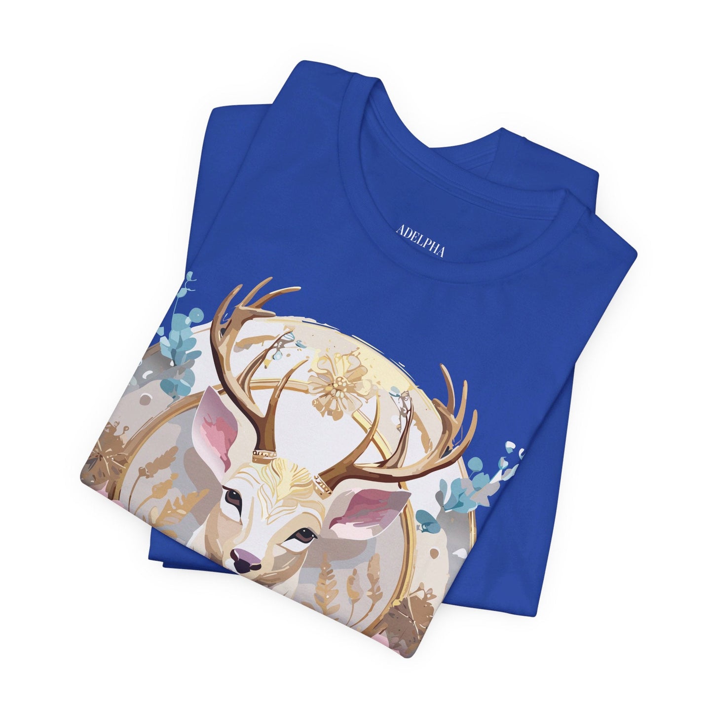 Adelpha Medallion Graphic Tee Unisex Short Sleeve Vintage Inspired Premium Art Design