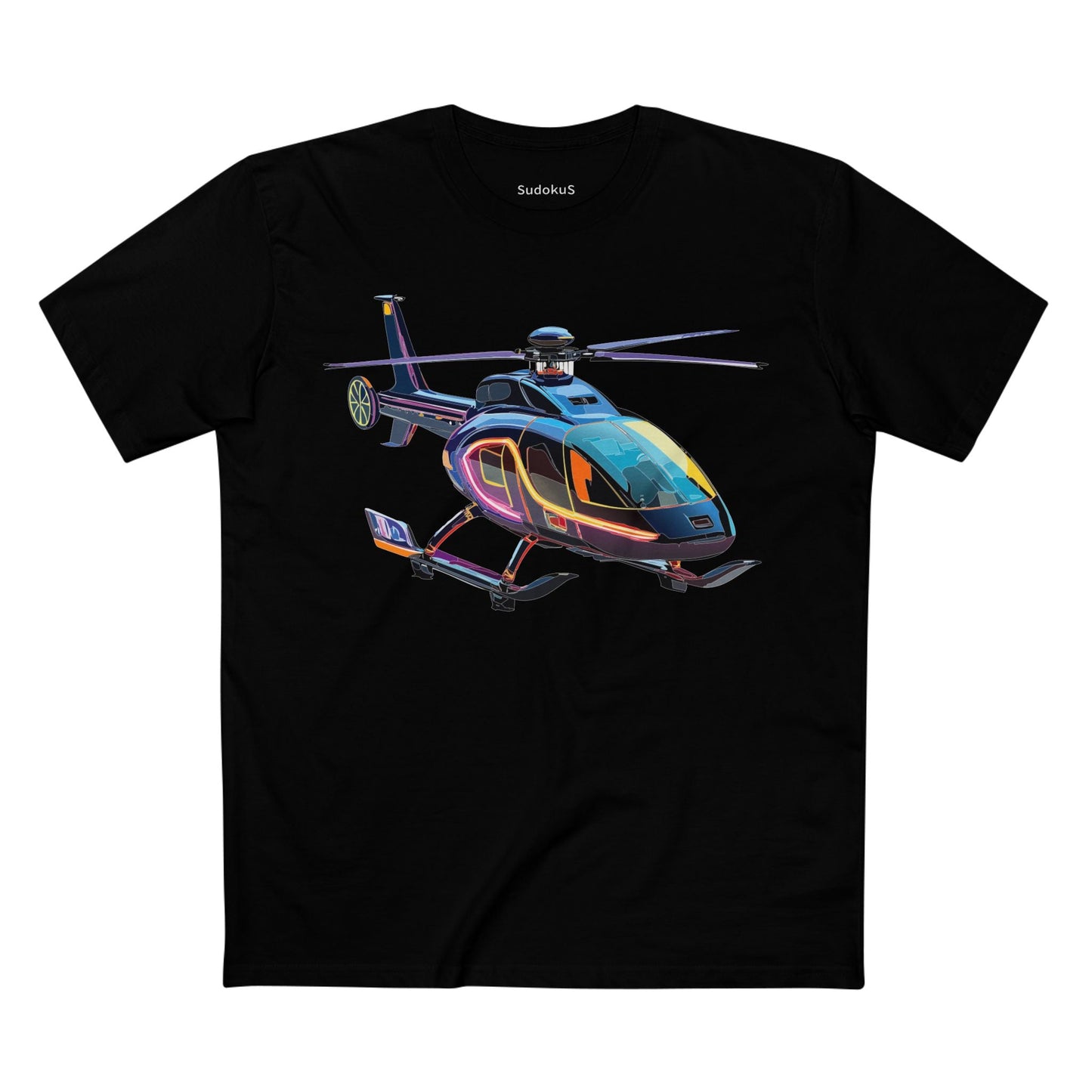 Chopper Graphic Unisex 100 Cotton Staple Tee 16