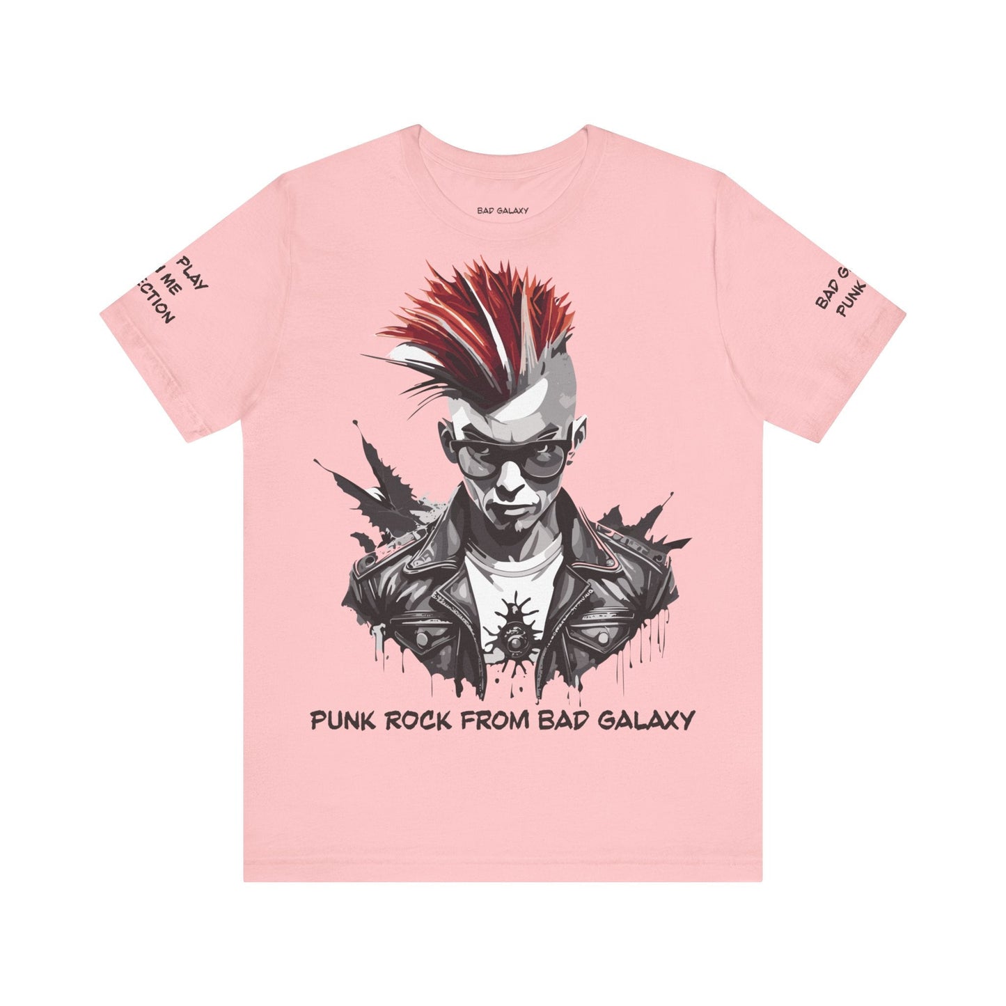 Punk Rock Tee Shirt Made In USA Free Shipping 100 Percent Cotton With Durable Stitching