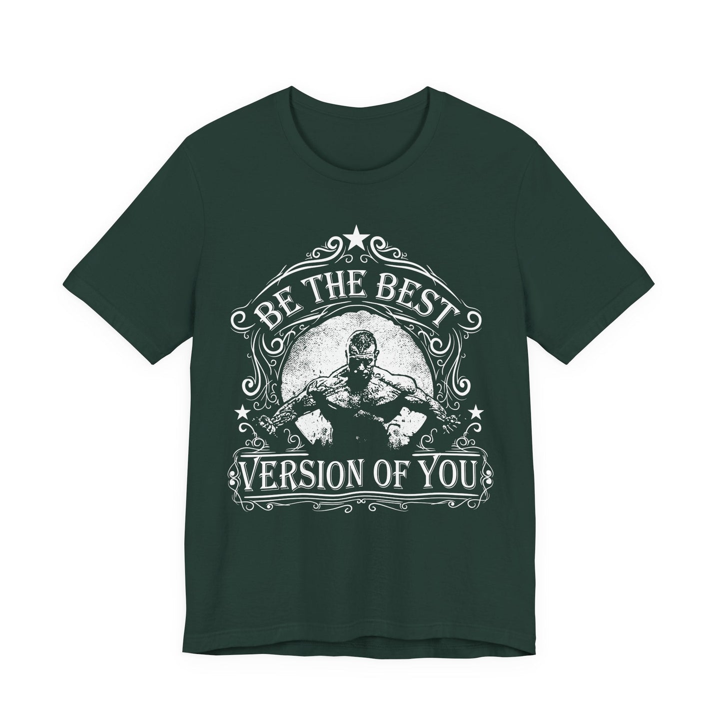 Be The Best Version Of You T-Shirt Motivational Fitness Tee