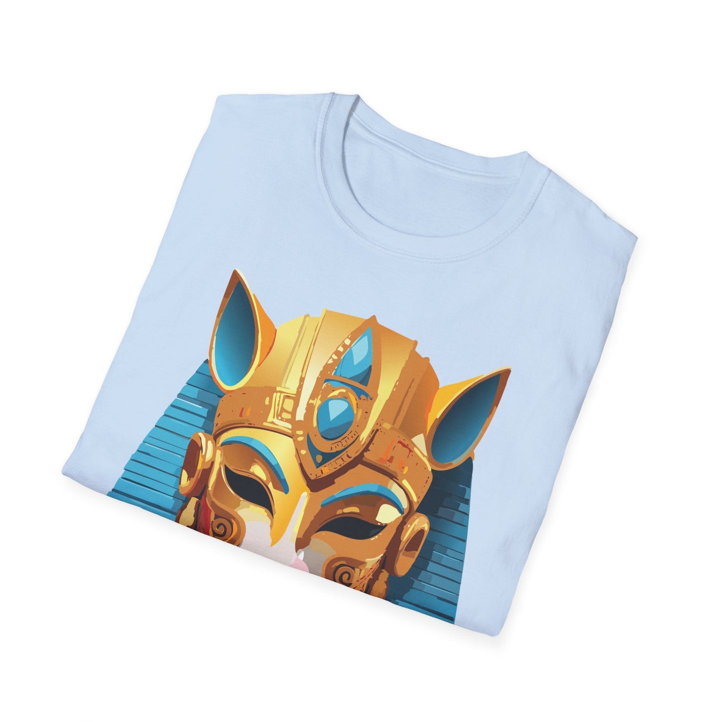 Mask Tee Shirt Unisex Gildan SoftStyle 64000 Cotton T Shirt Masquerade Design Art Graphic